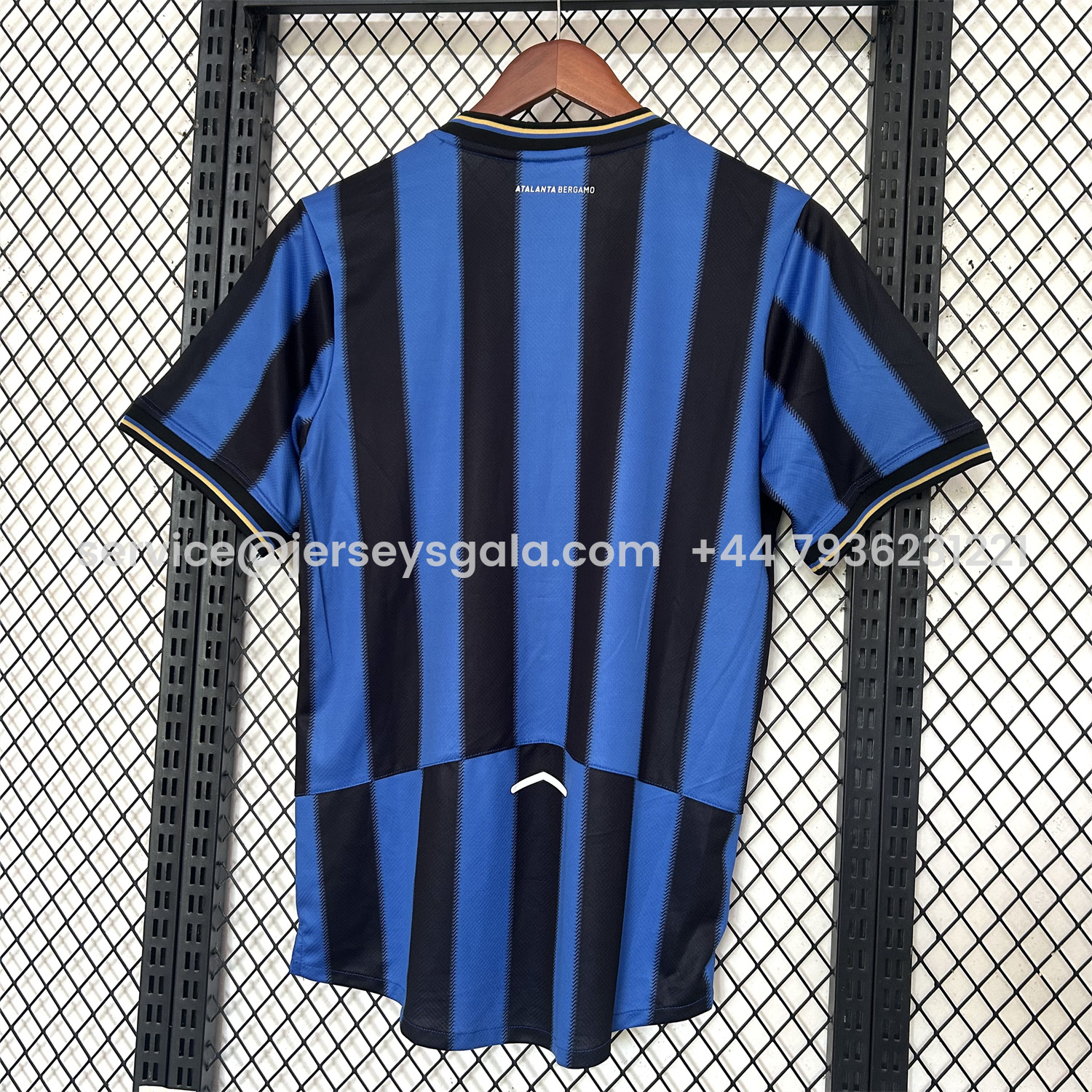 JerseysGala.com | Atalanta 25-26 Home Unsponsored Jersey - Fans Version -Customize Name, Number and Patch | Worldwide Shipping