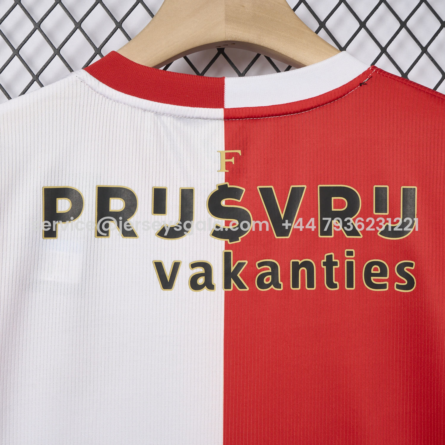 JerseysGala.com | Feyenoord 25-26 Home Jersey - Fans Version -Customize Name, Number and Patch | Worldwide Shipping