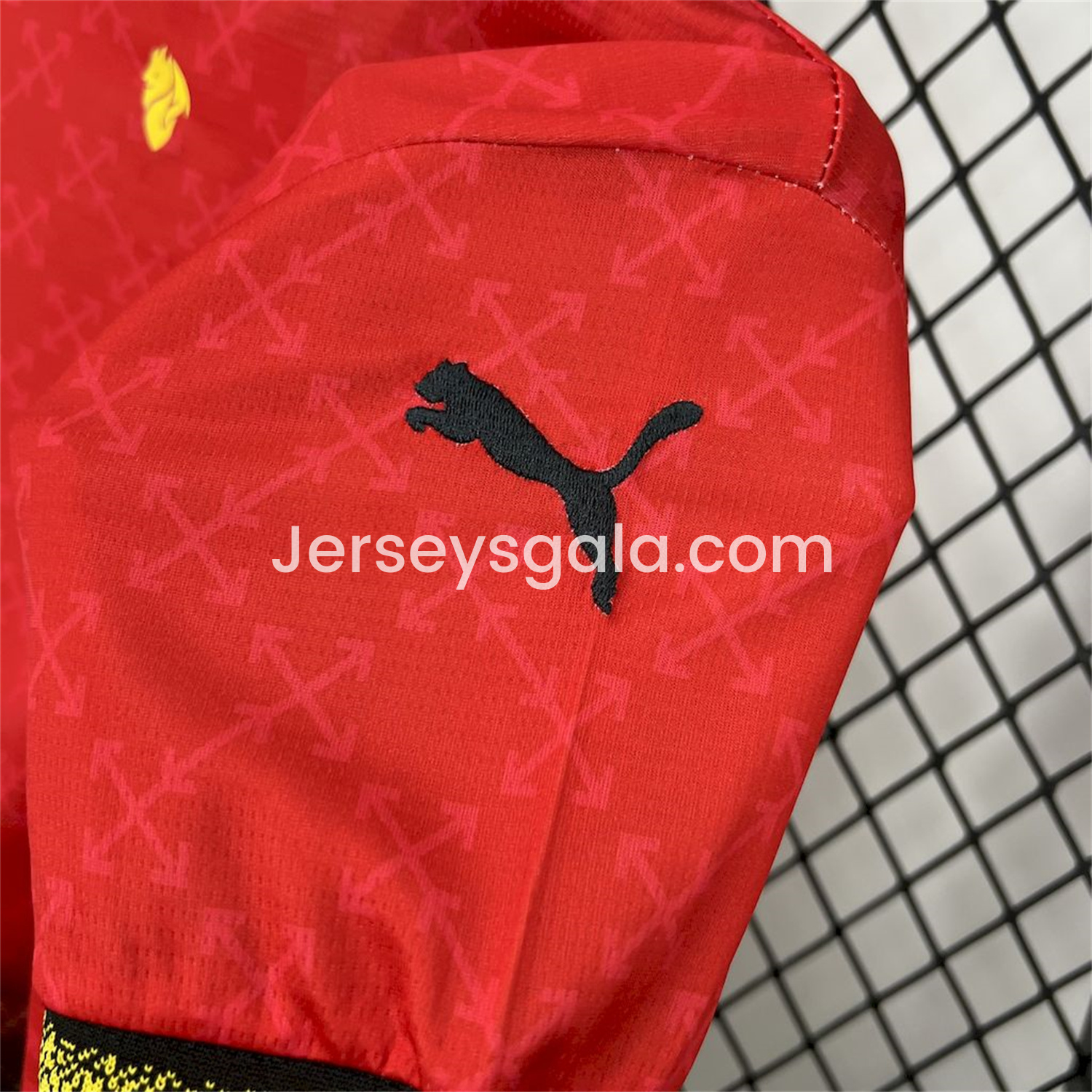 JerseysGala.com | AC Milan 24-25 Fourth Red “Diavoli” Special Edition Kids Kit -Customize Name, Number and Patch | Worldwide Shipping