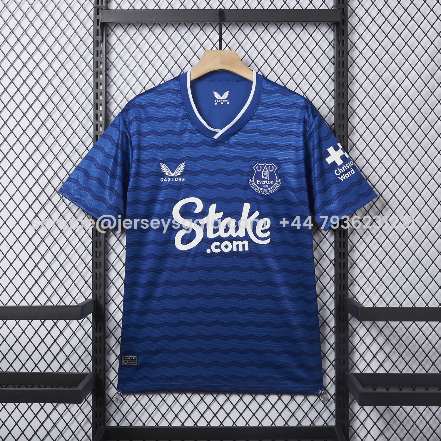 JerseysGala.com | Everton 25-26 Home Jersey - Fans Version -Customize Name, Number and Patch | Worldwide Shipping