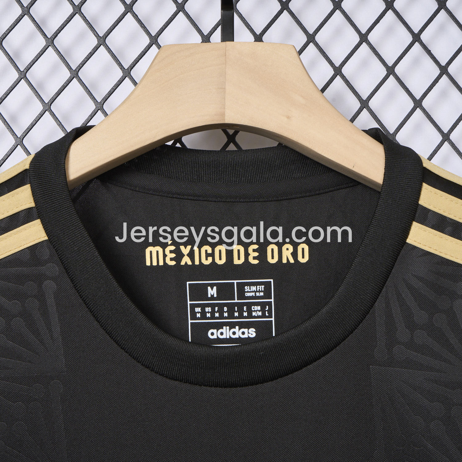 JerseysGala.com | Women's Mexico 2025 Gold Cup Black Jersey - Fans Version -Customize Name, Number and Patch | Worldwide Shipping