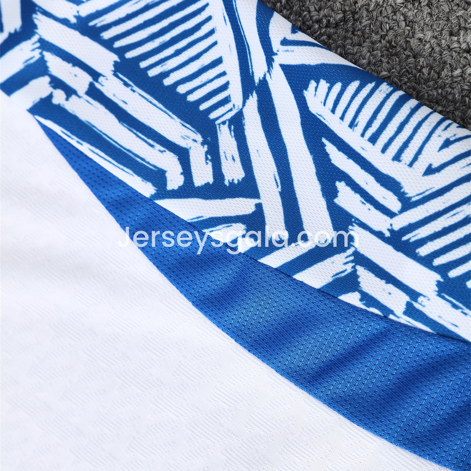 JerseysGala.com | Real Madrid 25-26 Blue Edge Special Edition Jersey - Player Version -Customize Name, Number and Patch | Worldwide Shipping