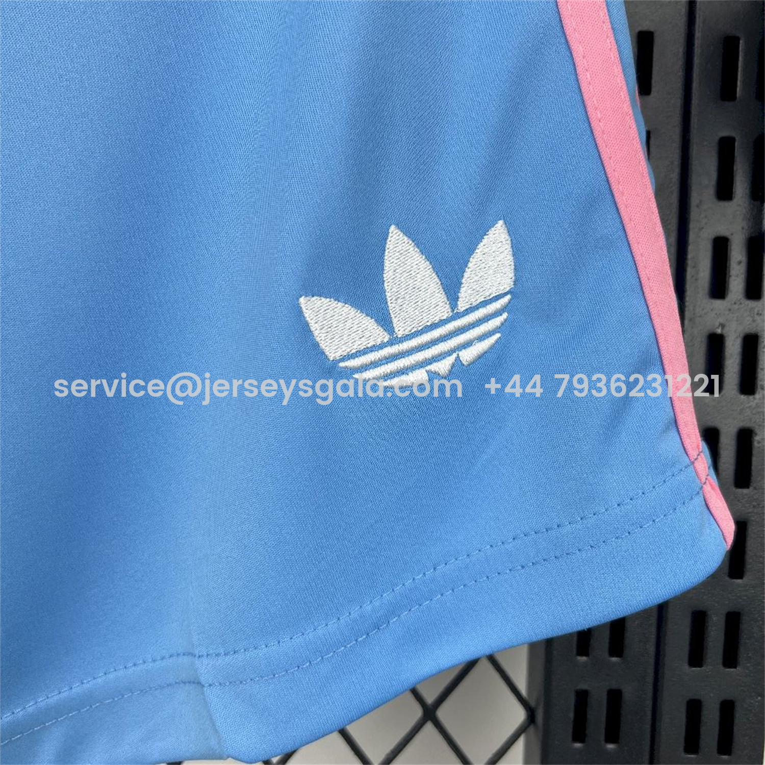 JerseysGala.com | INT M.A.M 25-26 Third Blue Shorts - Fans Version -Customize Name, Number and Patch | Worldwide Shipping