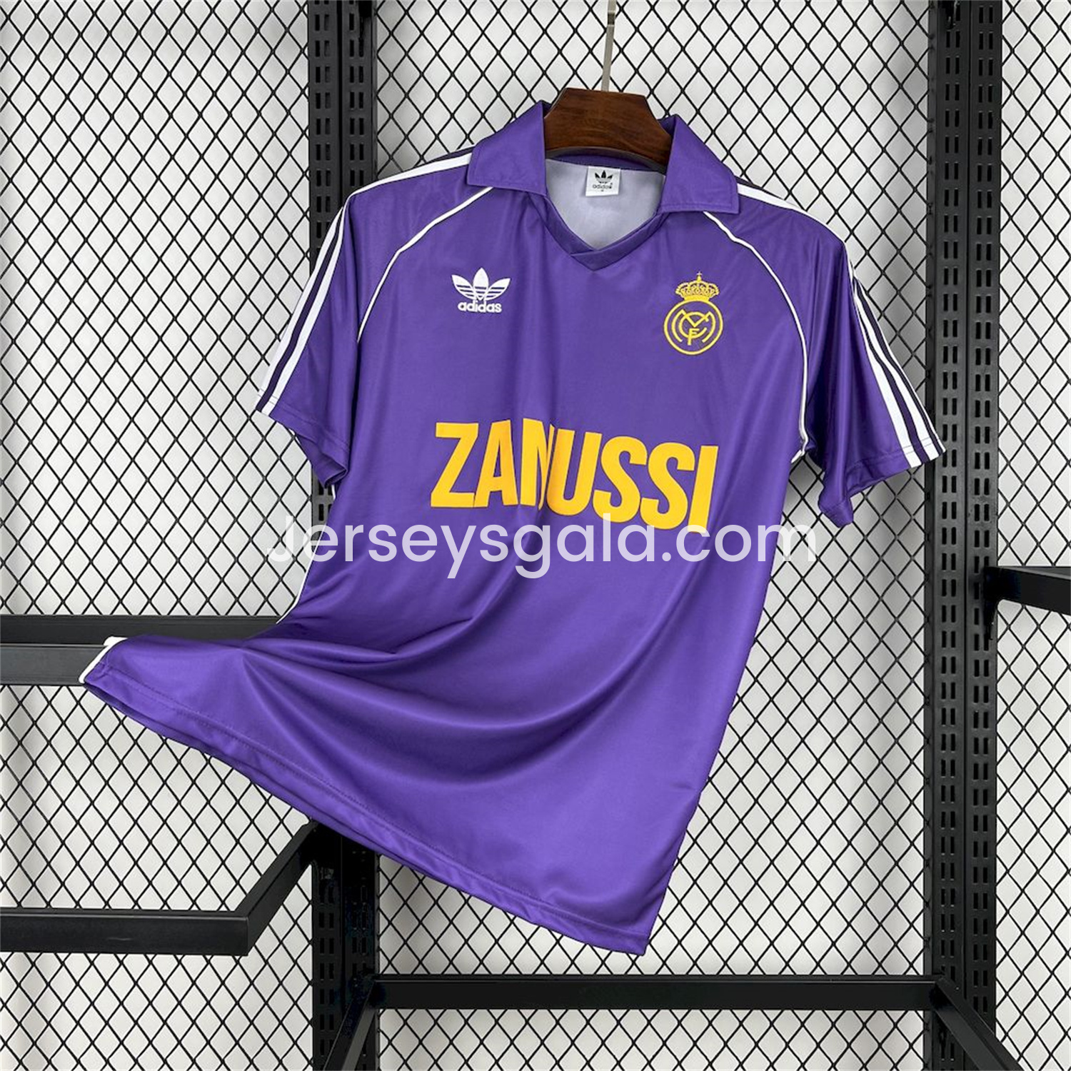 JerseysGala.com | Retro Real Madrid 1984-85 Third Jersey -Customize Name, Number and Patch | Worldwide Shipping