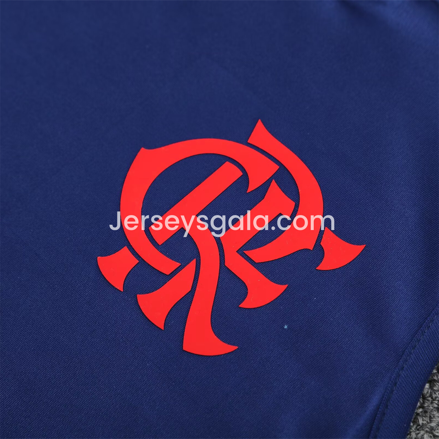 JerseysGala.com | Flamengo 25-26 Vest Training Set - Royal Blue With Royal Blue -Customize Name, Number and Patch | Worldwide Shipping