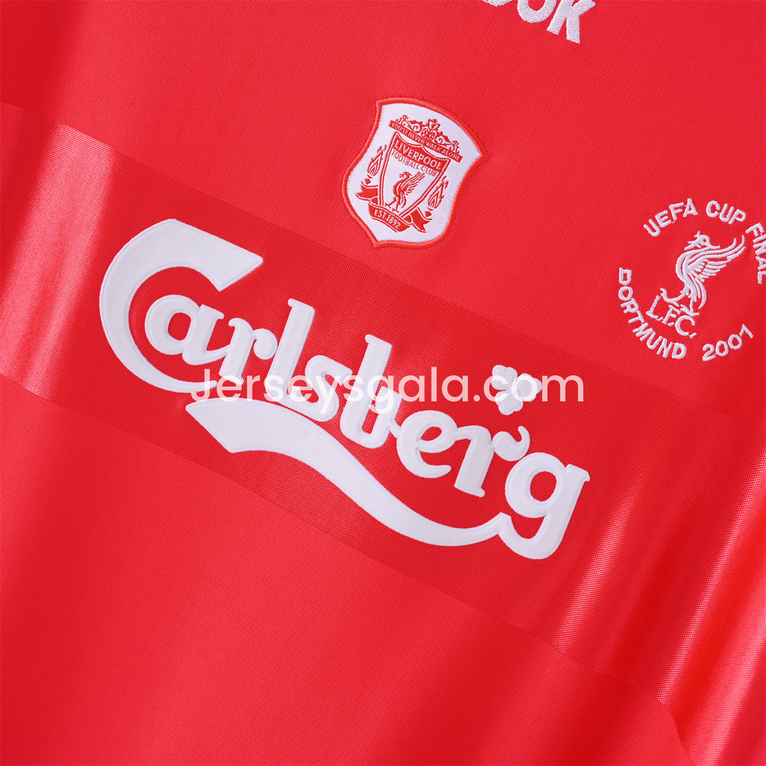JerseysGala.com | Retro Liver.pool 2000-01 Home Jersey -Customize Name, Number and Patch | Worldwide Shipping