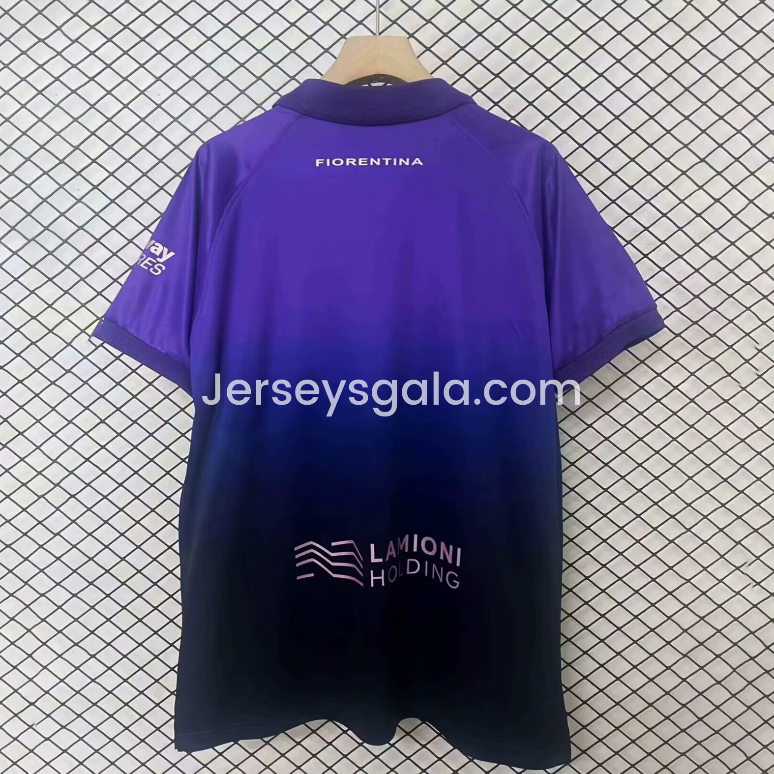 JerseysGala.com | Fiorentina 24-25 Fourth Jersey - Fans Version -Customize Name, Number and Patch | Worldwide Shipping