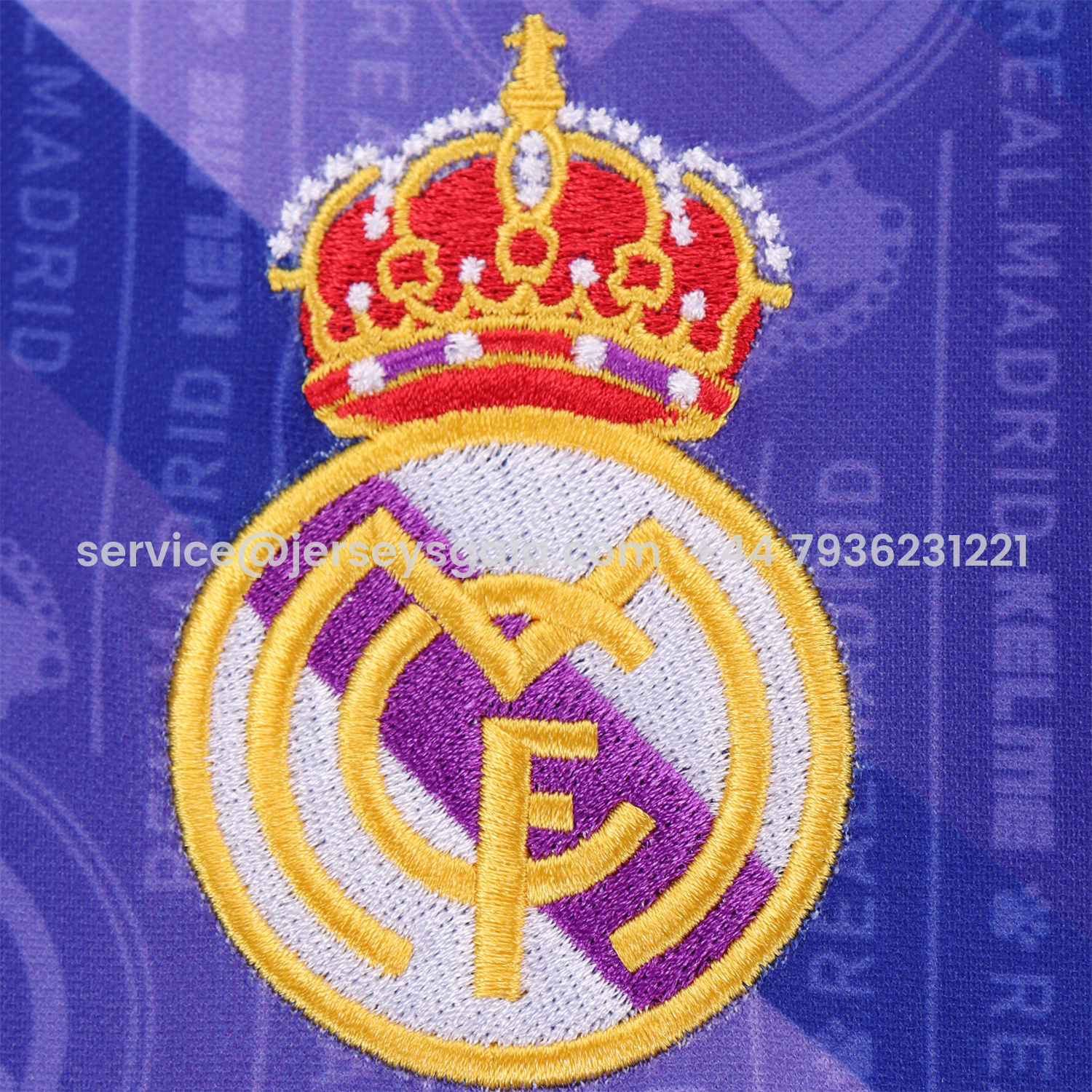 JerseysGala.com | Retro Real Madrid 96-97 Away Kids Kit -Customize Name, Number and Patch | Worldwide Shipping