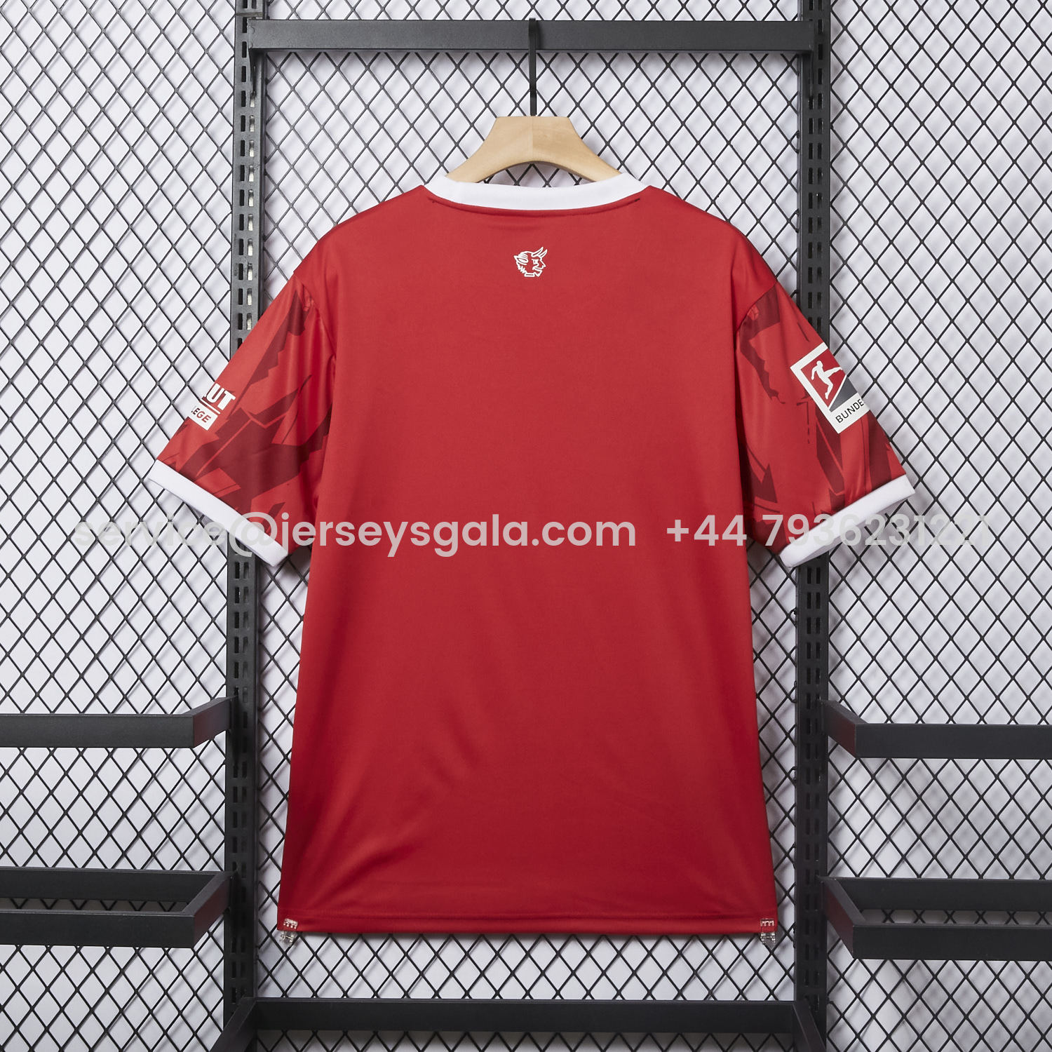 JerseysGala.com | Kaiserslautern 25-26 Home Jersey - Fans Version -Customize Name, Number and Patch | Worldwide Shipping