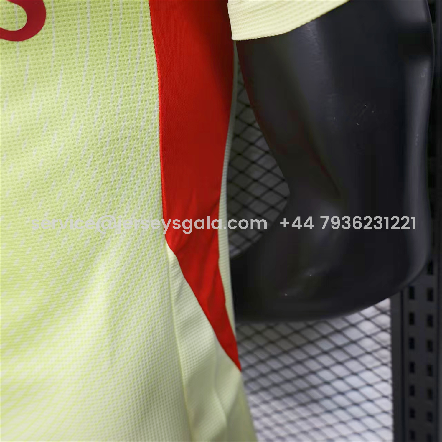 JerseysGala.com | Arsenal 25-26 Light Yellow Goalkeeper Jersey - Player Version -Customize Name, Number and Patch | Worldwide Shipping
