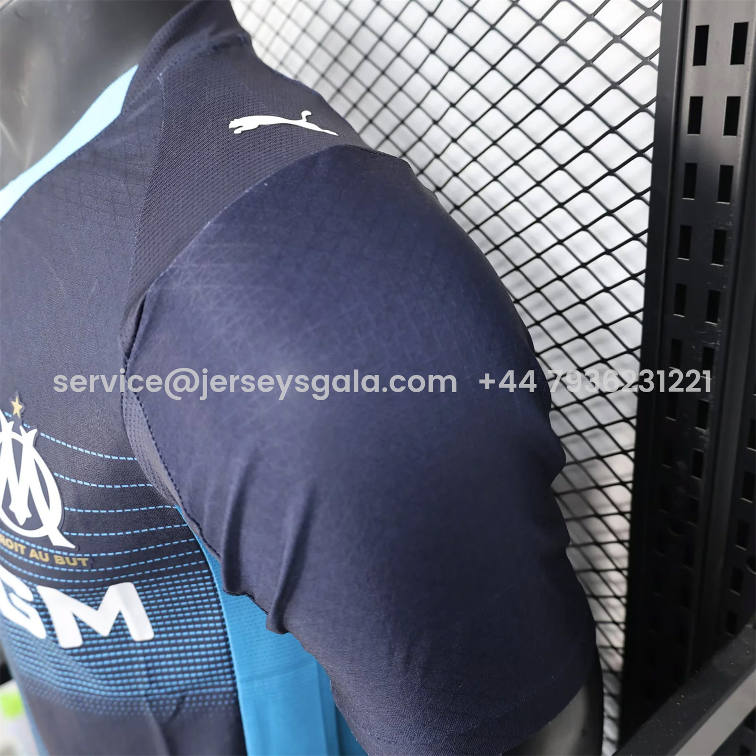 JerseysGala.com | Marseille 25-26 Away Jersey - Player Version -Customize Name, Number and Patch | Worldwide Shipping