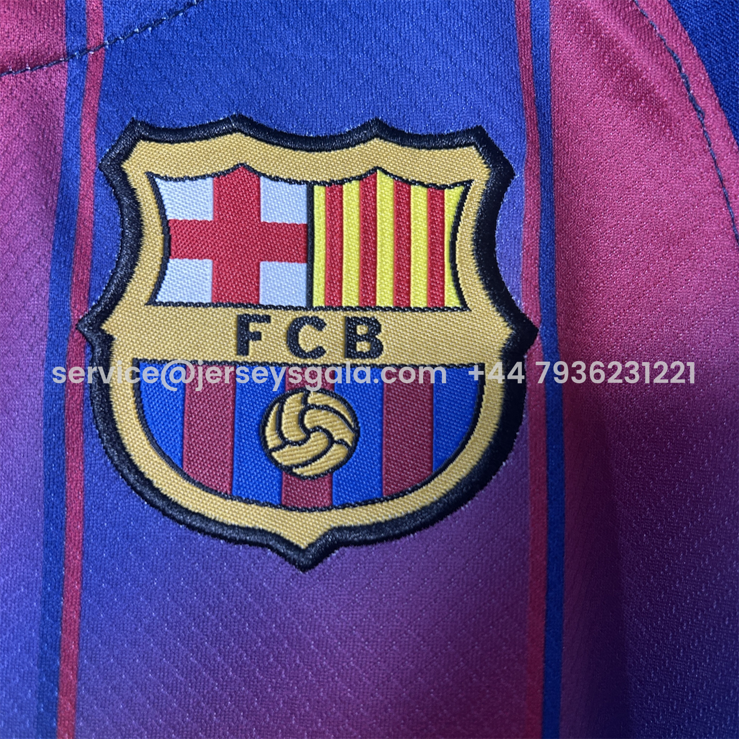 JerseysGala.com | Barcelona 25-26 Home Kids Kit - Fans Version -Customize Name, Number and Patch | Worldwide Shipping