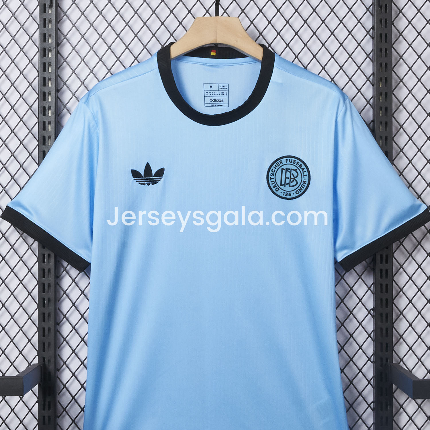JerseysGala.com | Germany 2025 125-Year Anniversary GK Blue Jersey - Fans Version -Customize Name, Number and Patch | Worldwide Shipping