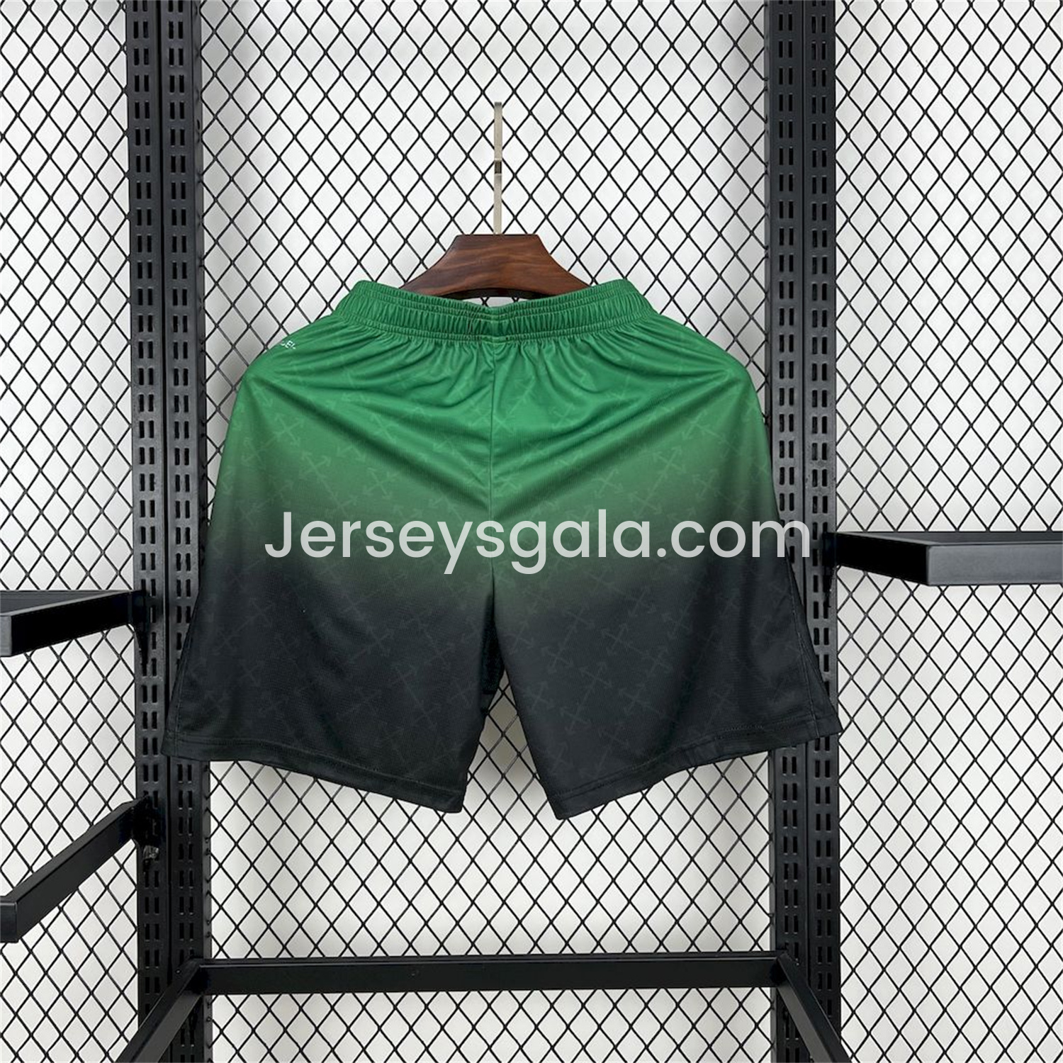 JerseysGala.com | AC Milan 24-25 Fourth Green “Diavoli” Special Edition Shorts - Fans Version -Customize Name, Number and Patch | Worldwide Shipping