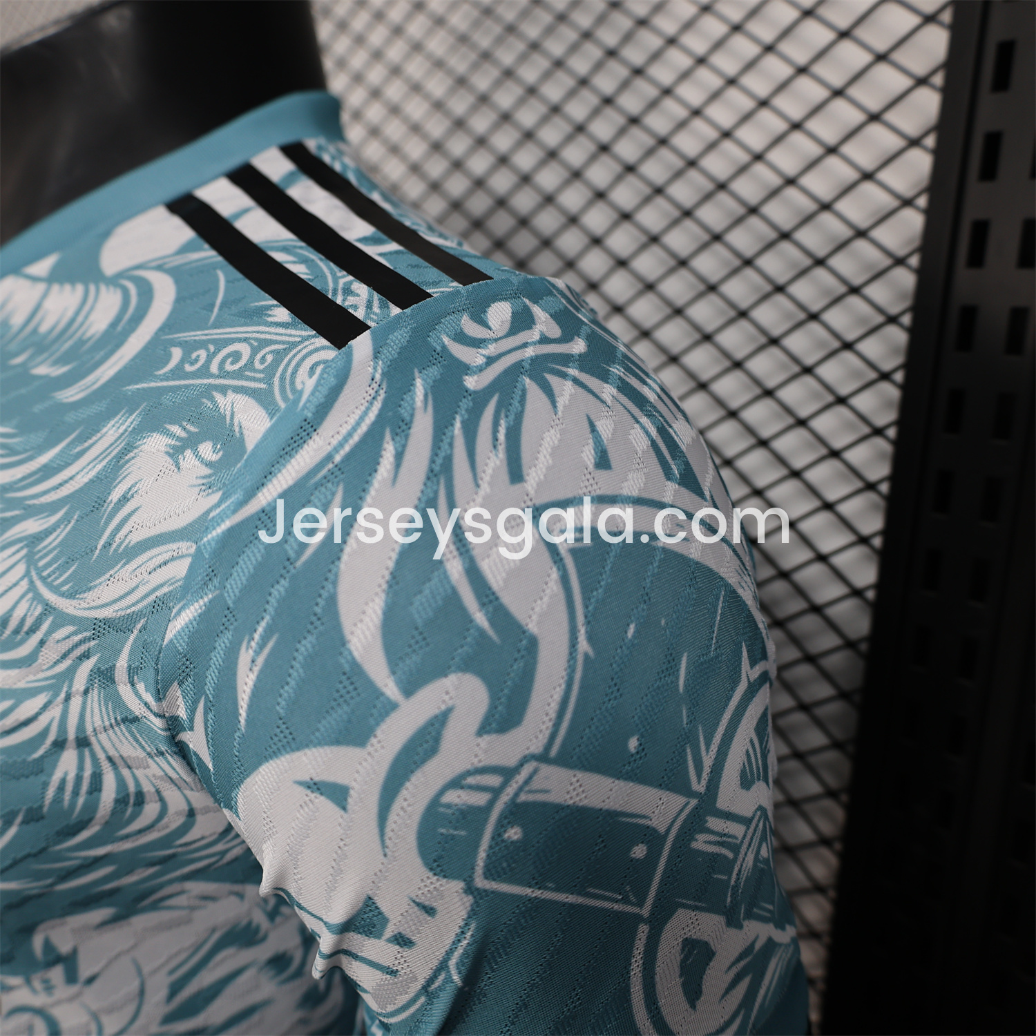 JerseysGala.com | Real Madrid 25-26 Blue Viking Roar Special Edition Jersey - Player Version -Customize Name, Number and Patch | Worldwide Shipping