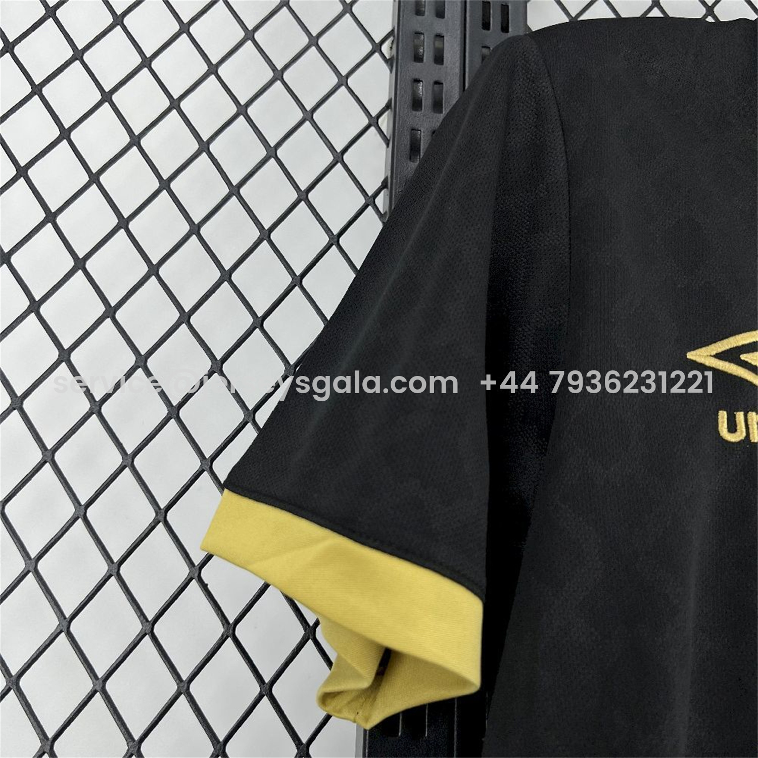 JerseysGala.com | West Ham United 25-26 Third Black Jersey - Fans Version -Customize Name, Number and Patch | Worldwide Shipping