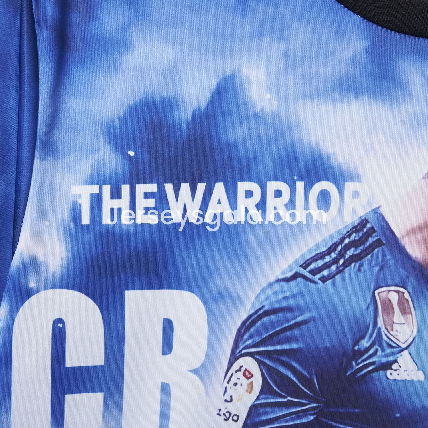 JerseysGala.com | Cristiano Ronaldo Real Madrid 2017-18 Away Career Commemorative Jersey - Fans Version -Customize Name, Number and Patch | Worldwide Shipping