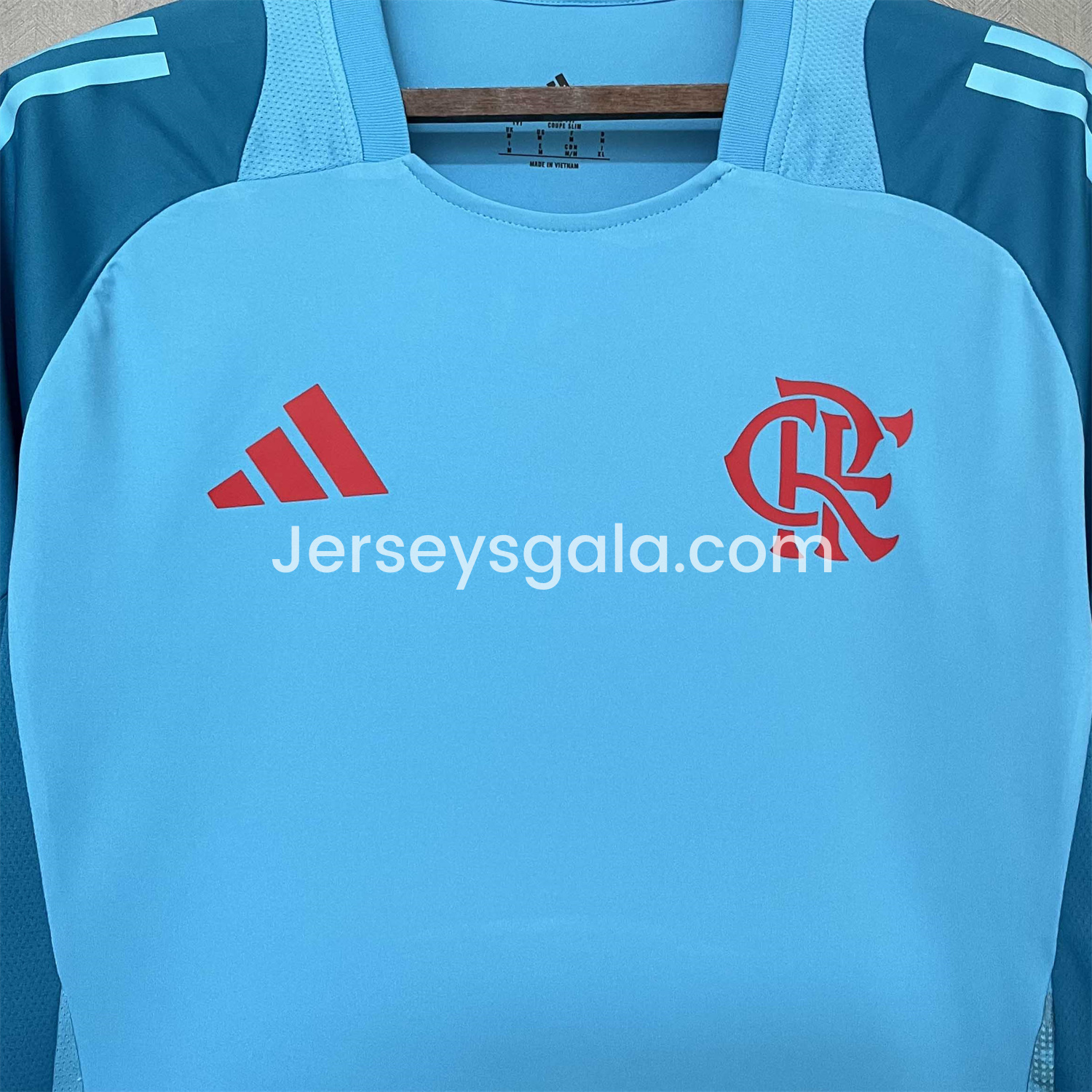 JerseysGala.com | Flamengo 25-26 Blue Training Jersey - Fans Version -Customize Name, Number and Patch | Worldwide Shipping