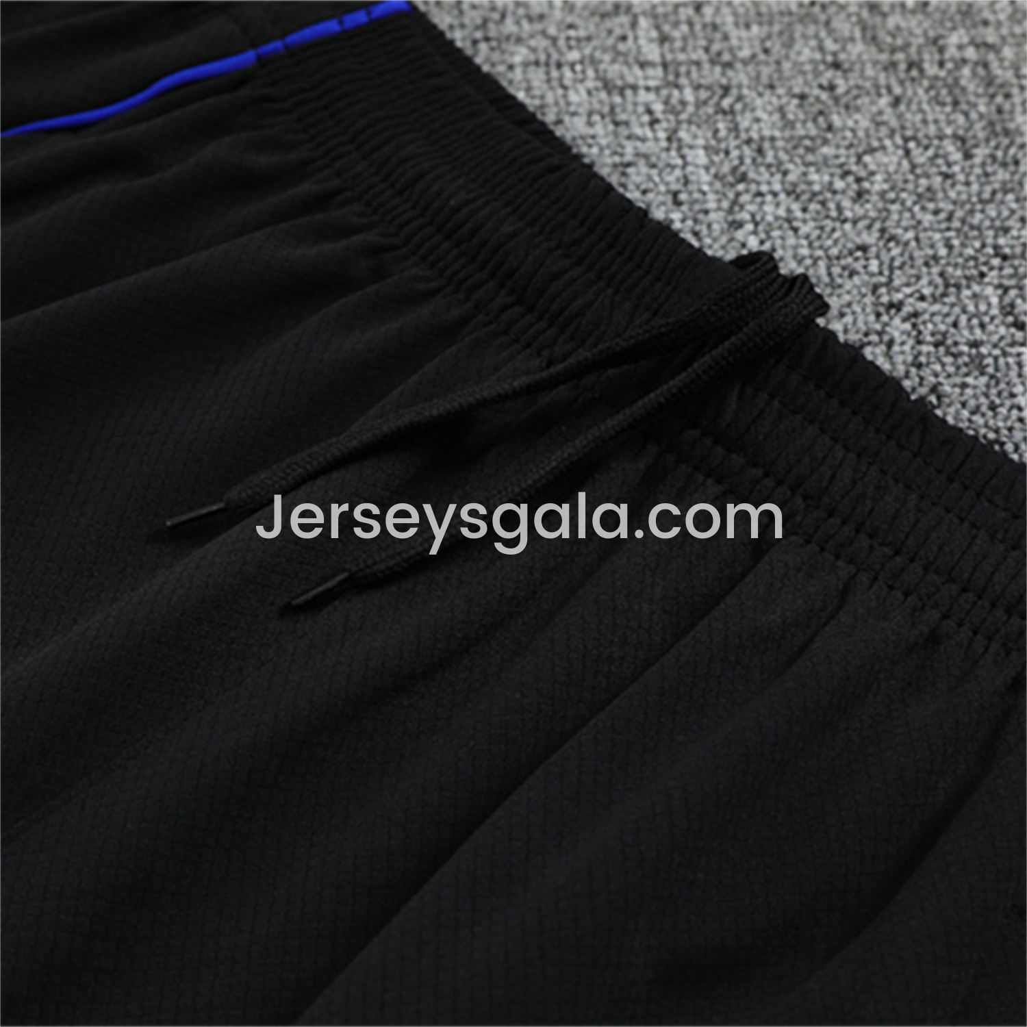 JerseysGala.com | Real Madrid 25-26 Kid Short-Sleeve Training Set - Blue Black Dragon Top & Black Shorts -Customize Name, Number and Patch | Worldwide Shipping
