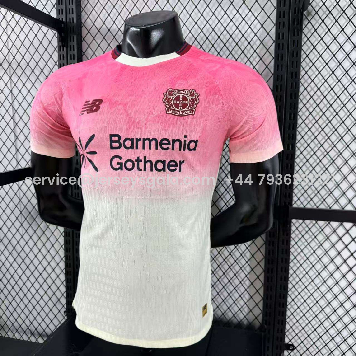 JerseysGala.com | Bayer 04 Leverkusen 25-26 Away Jersey - Player Version -Customize Name, Number and Patch | Worldwide Shipping