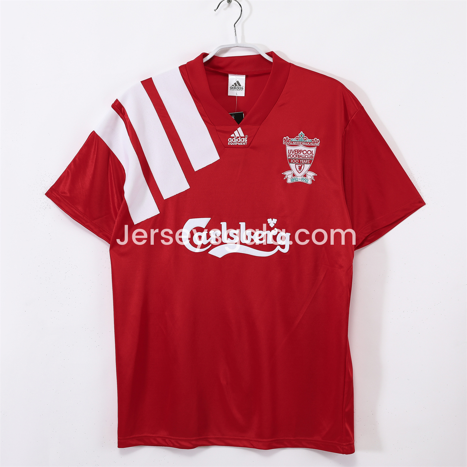 JerseysGala.com | Retro Liver.pool 1992-93 Home Jersey -Customize Name, Number and Patch | Worldwide Shipping