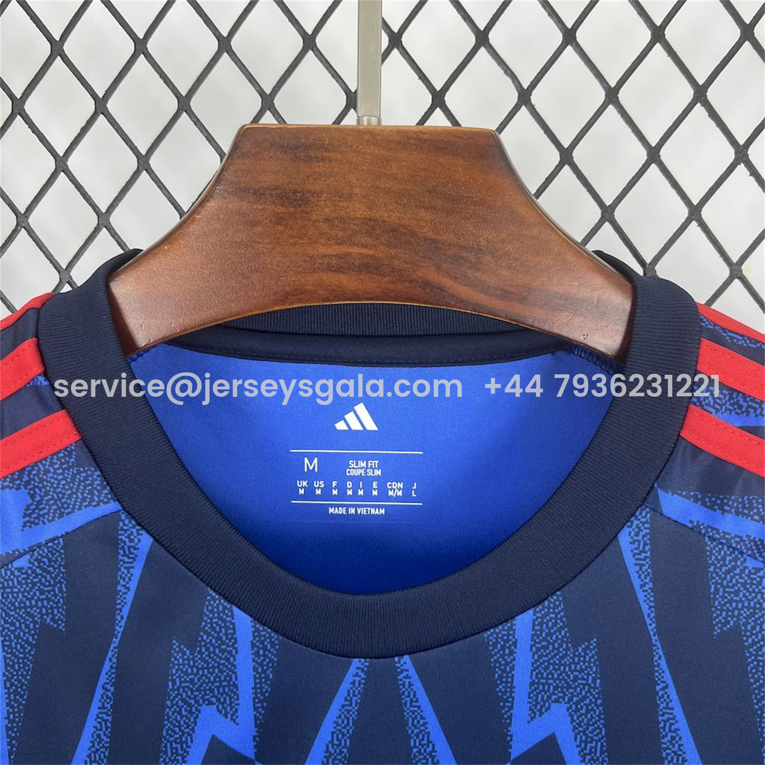 JerseysGala.com | Arsenal 25-26 Away Blue Jersey - Fans Version -Customize Name, Number and Patch | Worldwide Shipping