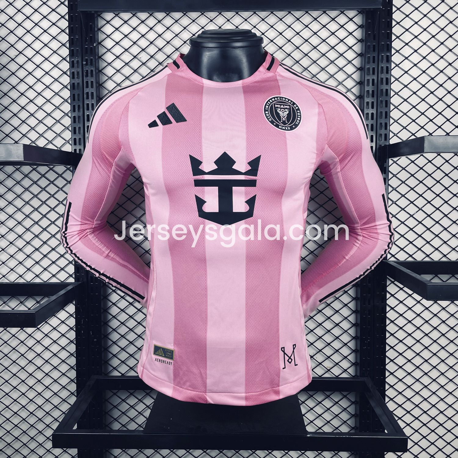 JerseysGala.com | INT M.A.M 2025-26 Home Long Sleeves Jersey - Player Version -Customize Name, Number and Patch | Worldwide Shipping