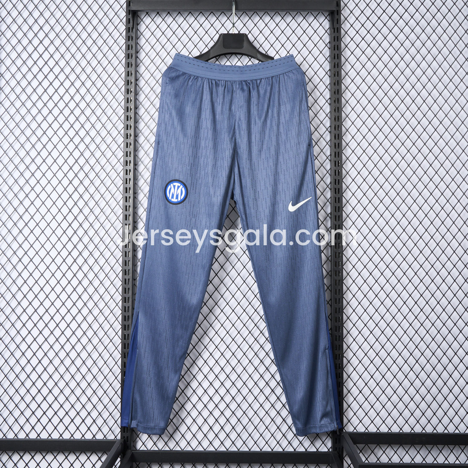 JerseysGala.com | Inter Milan 24-25 Blue-Grey Training Pants - Player Version -Customize Name, Number and Patch | Worldwide Shipping