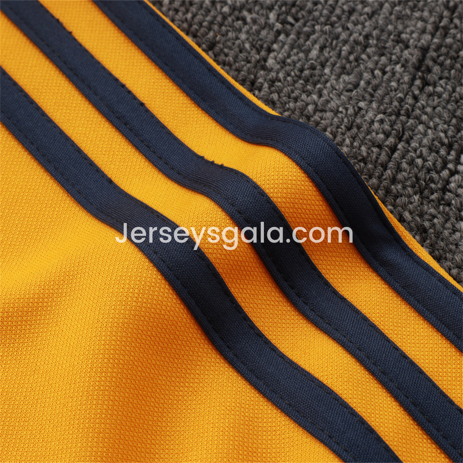 JerseysGala.com | Boca Juniors 24-25 Jacket Training Tracksuit - Yellow Top and Pants -Customize Name, Number and Patch | Worldwide Shipping
