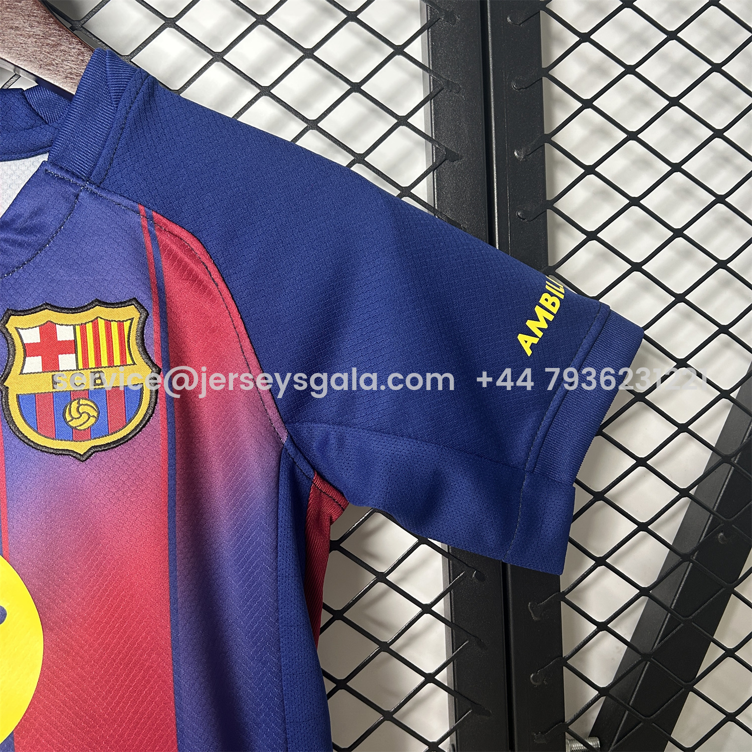 JerseysGala.com | Barcelona 25-26 Home Kids Kit - Fans Version -Customize Name, Number and Patch | Worldwide Shipping