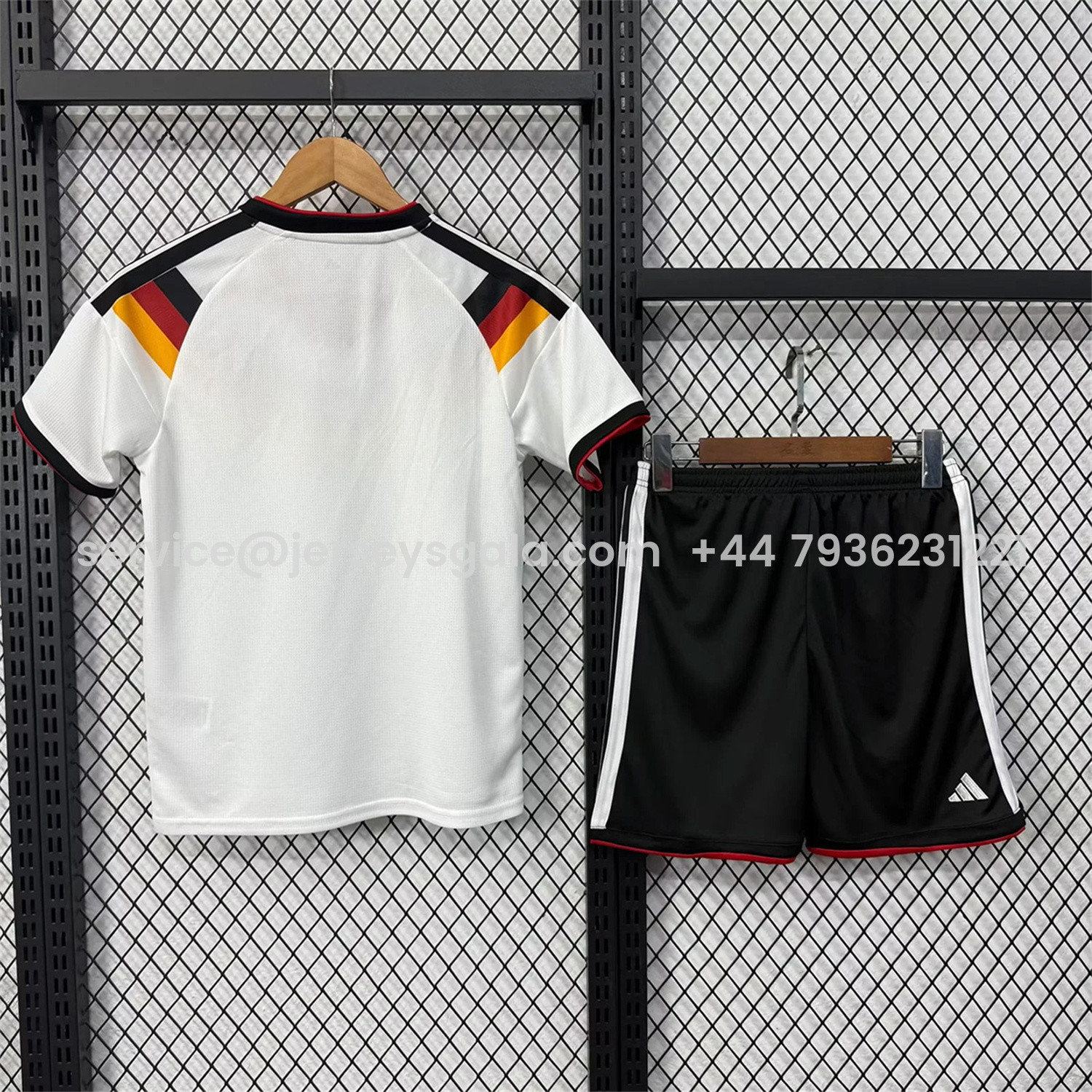 JerseysGala.com | Germany 25-26 Home (Informal-release Version) Kids Kit -Customize Name, Number and Patch | Worldwide Shipping