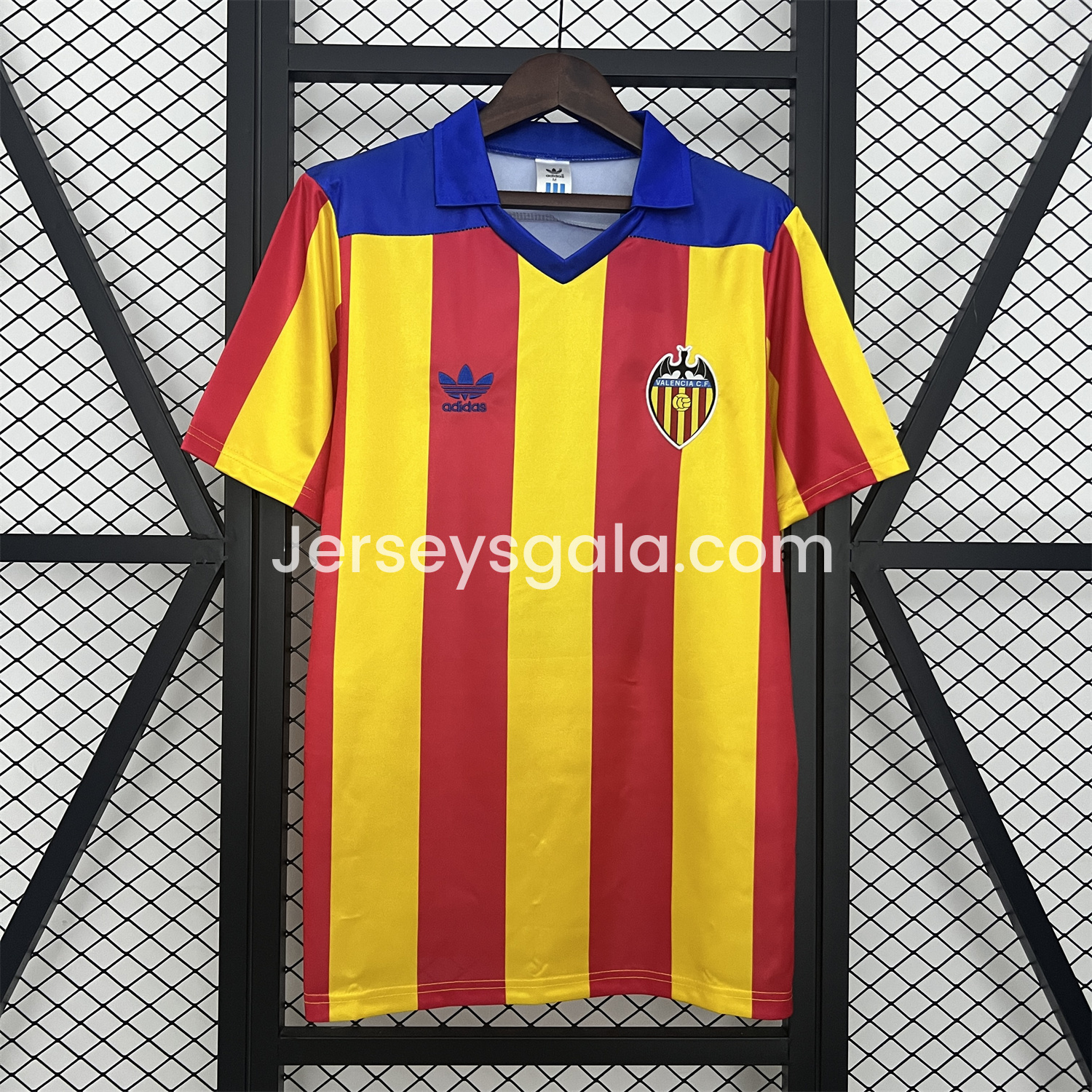 JerseysGala.com | Retro Valencia 1980-82 Away Jersey -Customize Name, Number and Patch | Worldwide Shipping