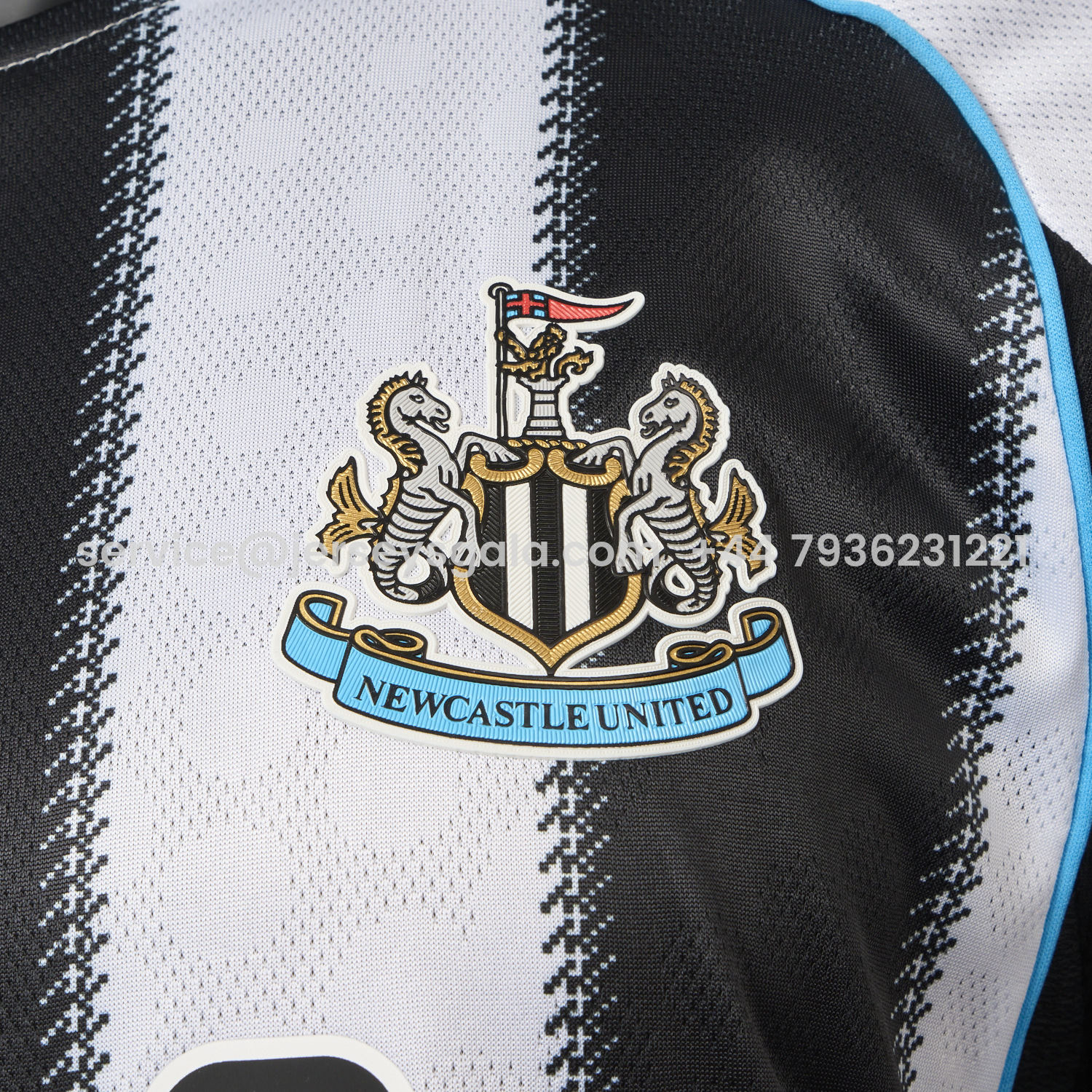 JerseysGala.com | Newcastle United 25-26 Home Jersey - Player Version -Customize Name, Number and Patch | Worldwide Shipping