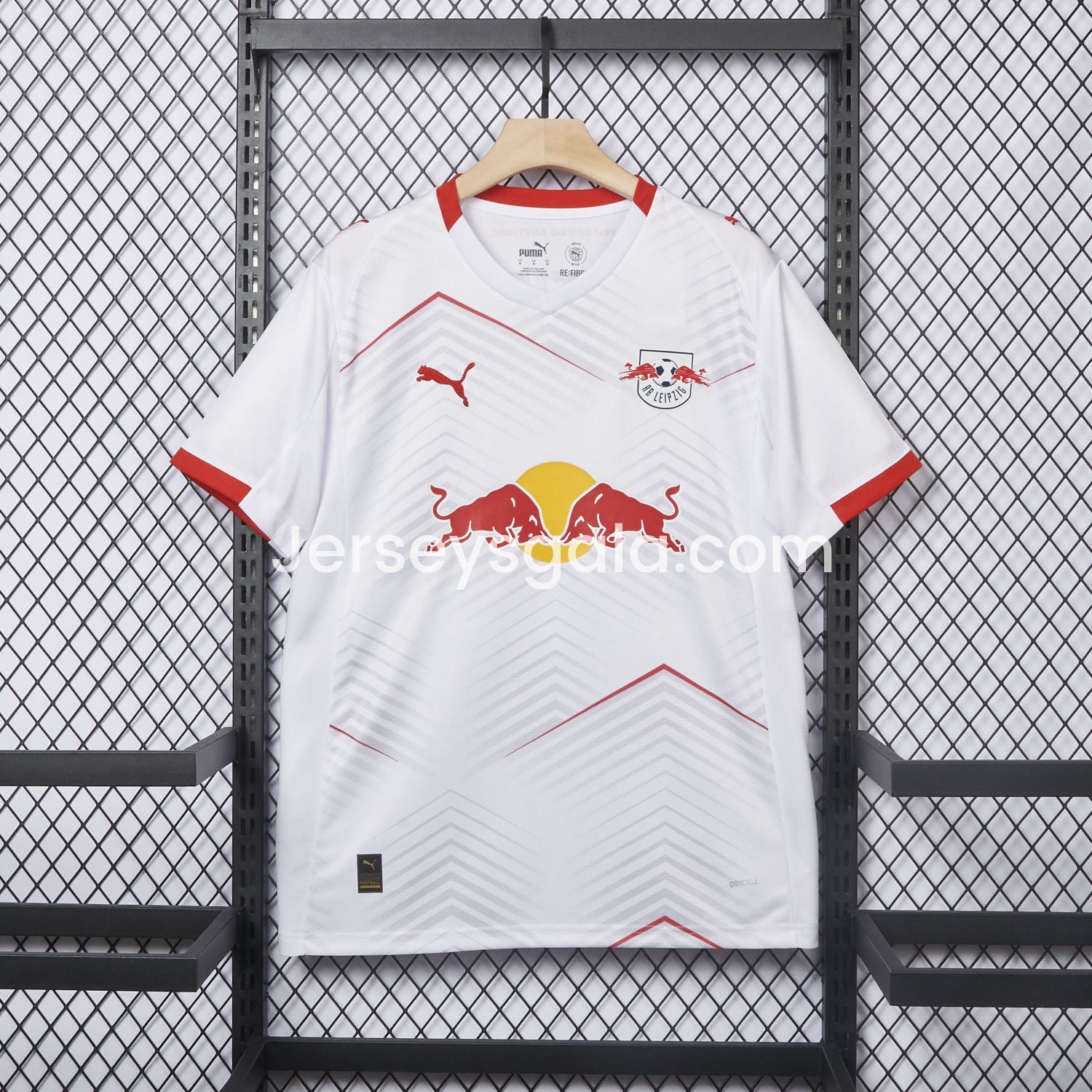 JerseysGala.com | RB Leipzig 25-26 Home Jersey (Informal - release Version) - Fans Version -Customize Name, Number and Patch | Worldwide Shipping