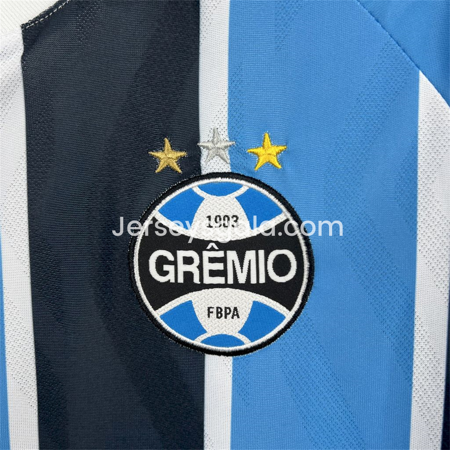 JerseysGala.com | Gremio 25-26 Home Long Sleeves Jersey with Sponsor - Fans Version -Customize Name, Number and Patch | Worldwide Shipping
