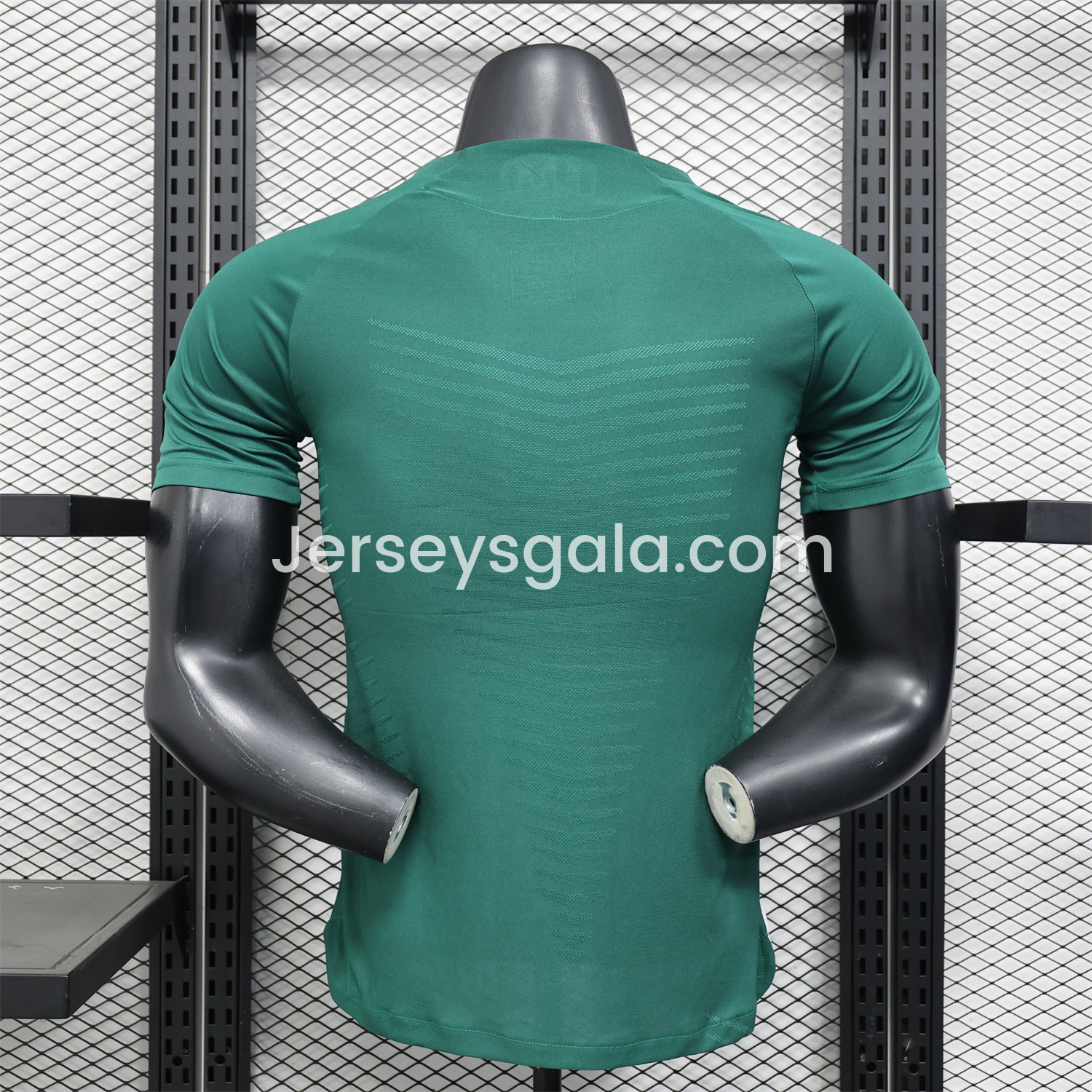 JerseysGala.com | Real Madrid 25-26 Green Teamgeist Collar Special Edition Jersey - Player Version -Customize Name, Number and Patch | Worldwide Shipping