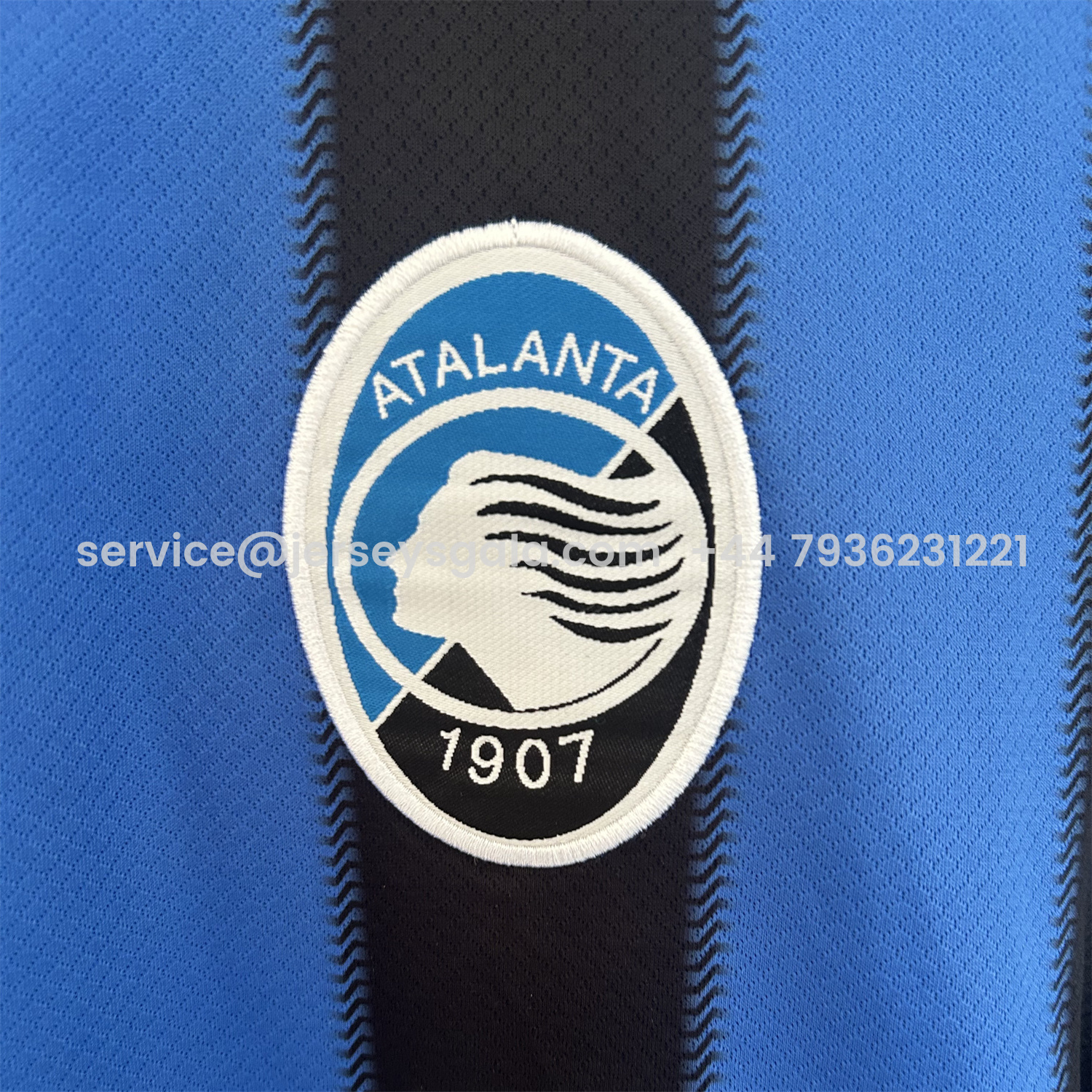 JerseysGala.com | Atalanta 25-26 Home Unsponsored Jersey - Fans Version -Customize Name, Number and Patch | Worldwide Shipping