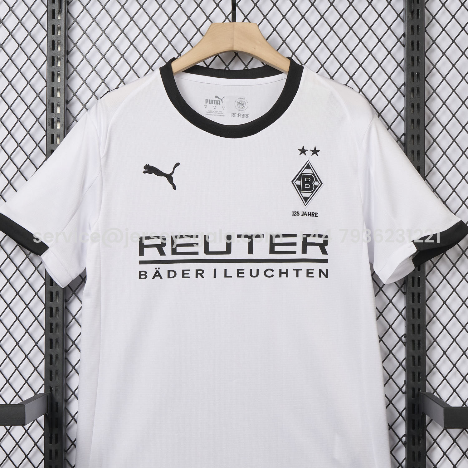 JerseysGala.com | Borussia Mönchengladbach 25-26 Home Jersey - Fans Version -Customize Name, Number and Patch | Worldwide Shipping
