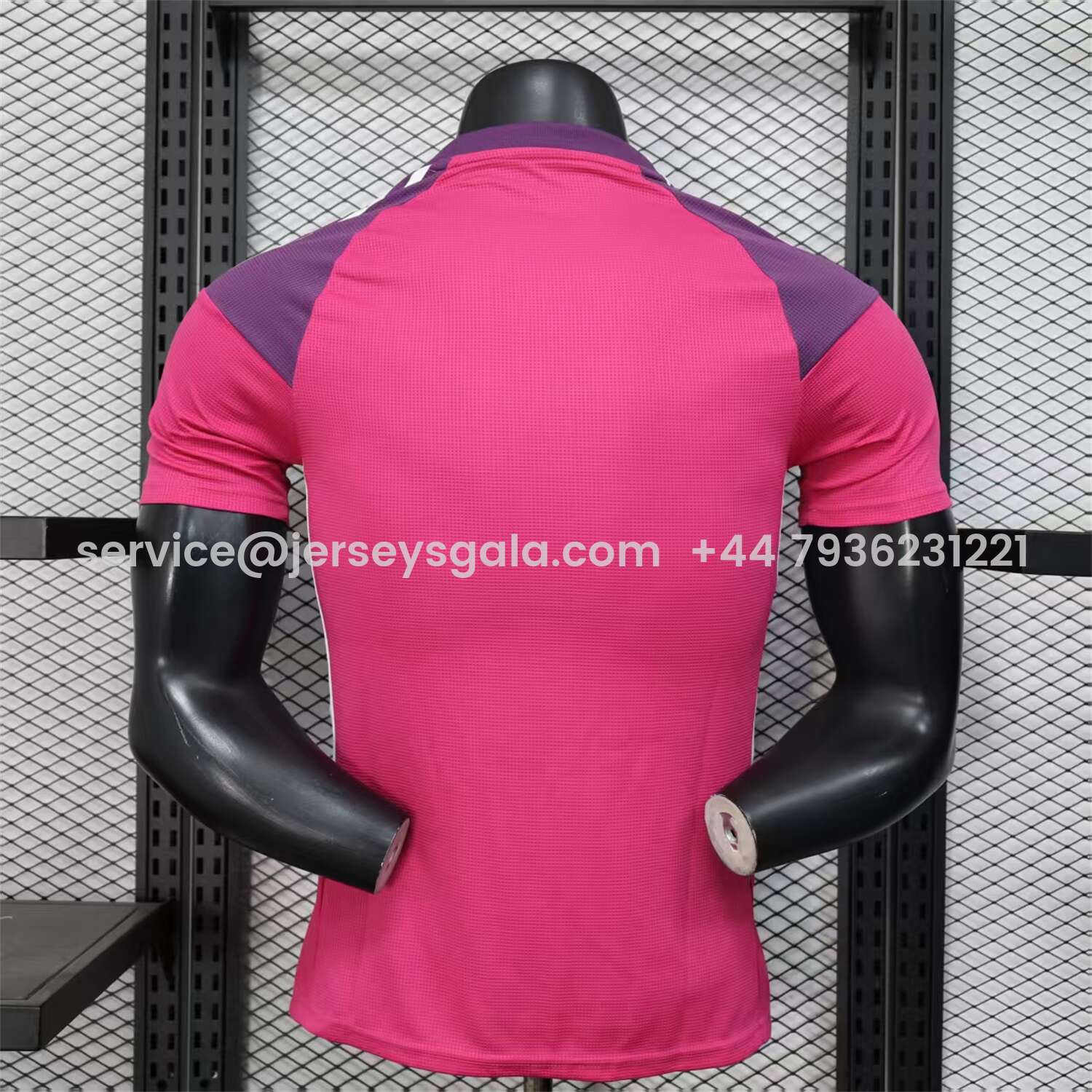 JerseysGala.com | Real Madrid 25-26 Pink Purple Goalkeeper Jersey - Player Version -Customize Name, Number and Patch | Worldwide Shipping