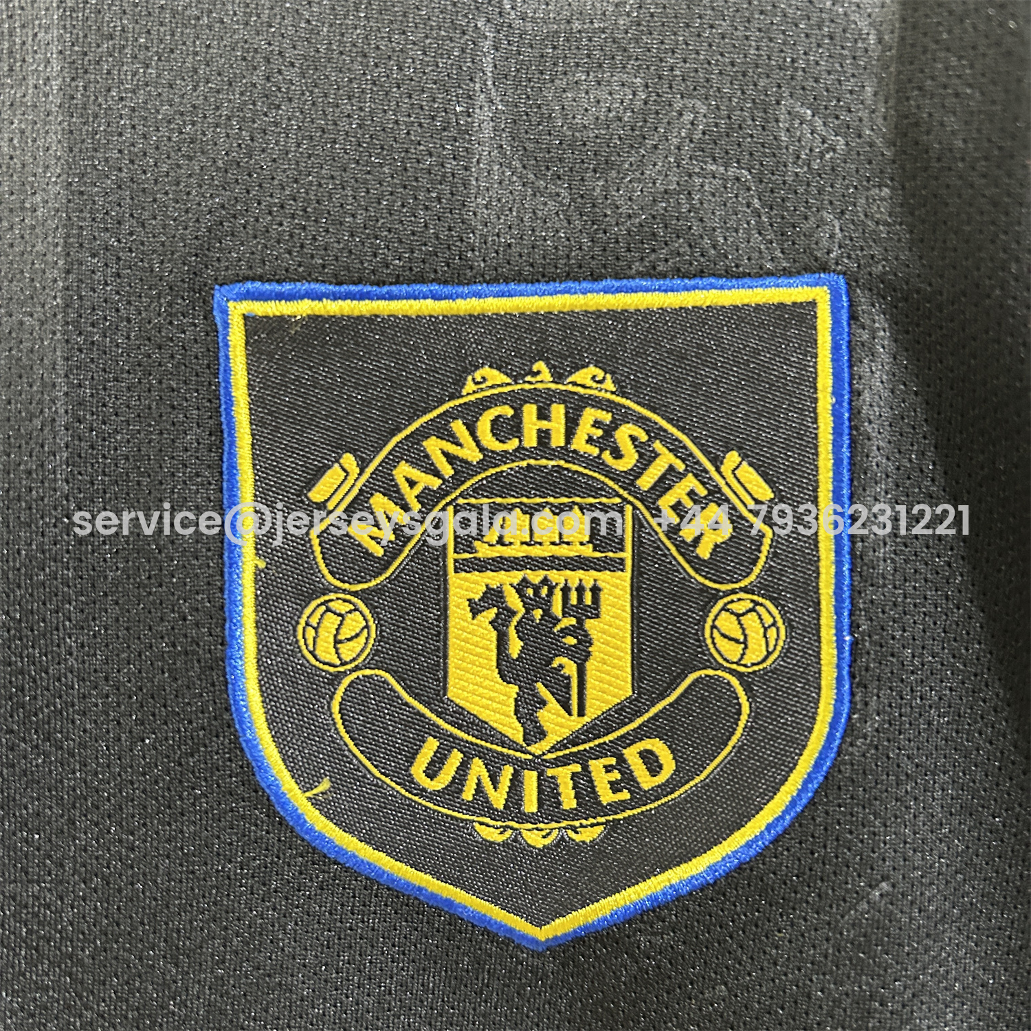 JerseysGala.com | Manchester United 25-26 Third Black Kids Kit -Customize Name, Number and Patch | Worldwide Shipping