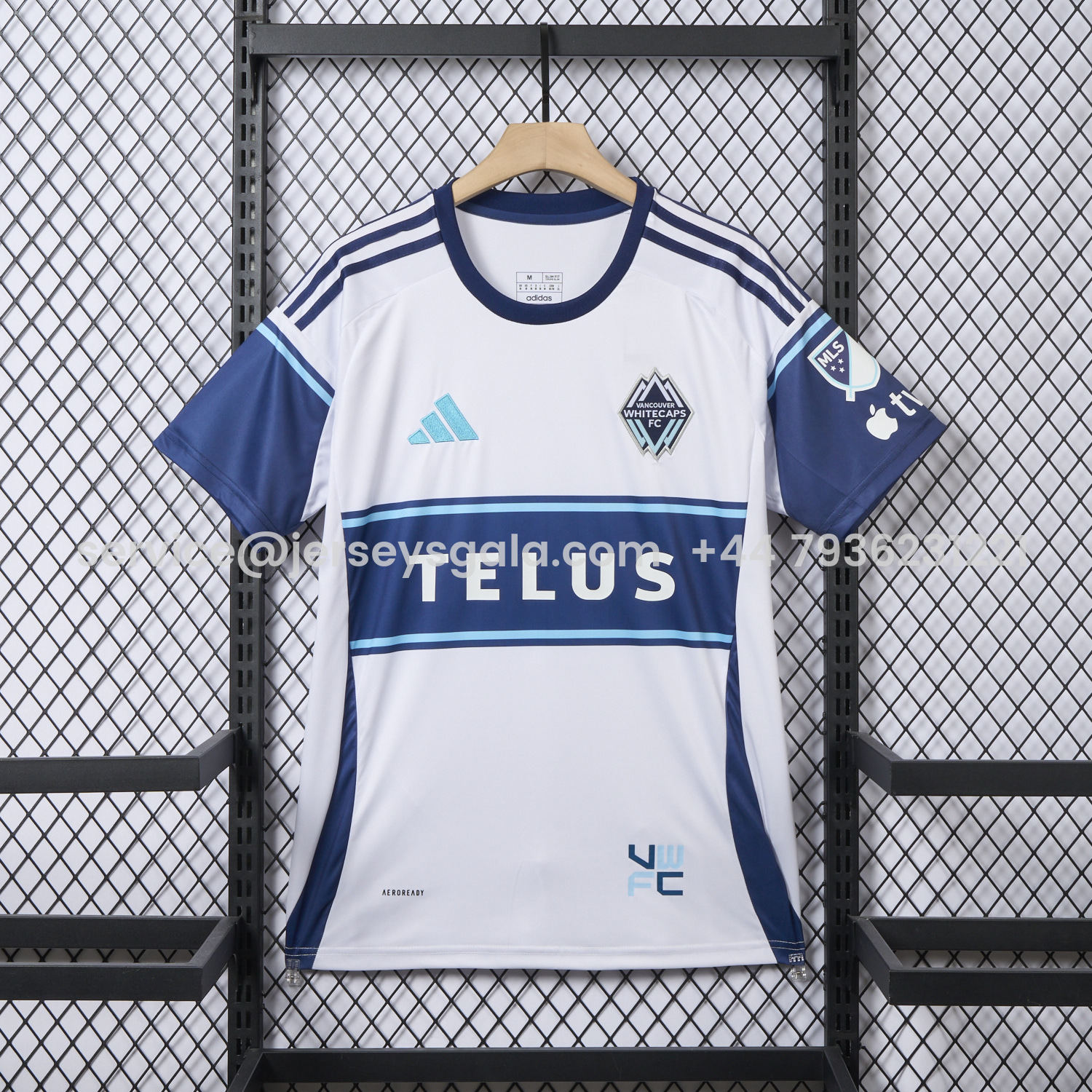 JerseysGala.com | Vancouver Whitecaps 2025-26 Home Jersey - Fans Version -Customize Name, Number and Patch | Worldwide Shipping