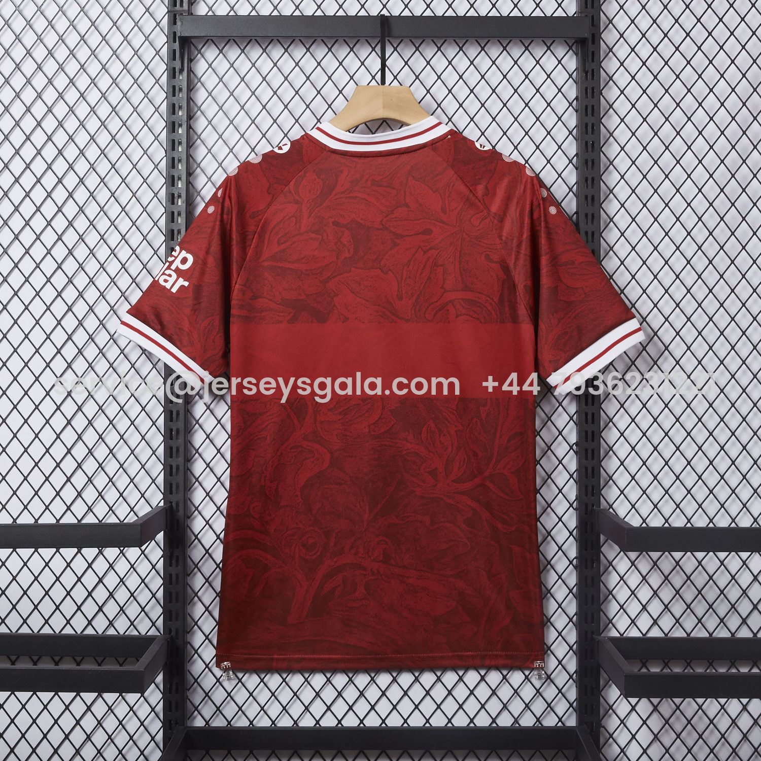 JerseysGala.com | VfB Stuttgart 25-26 Away Red Jersey - Fans Version -Customize Name, Number and Patch | Worldwide Shipping