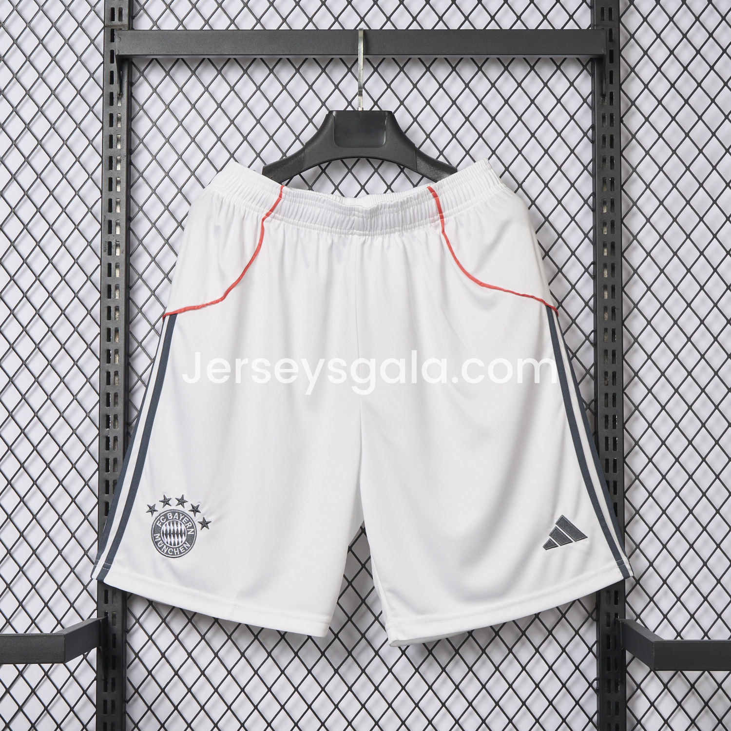 JerseysGala.com | Bayern Munich 25-26 Away Shorts - Fans Version -Customize Name, Number and Patch | Worldwide Shipping