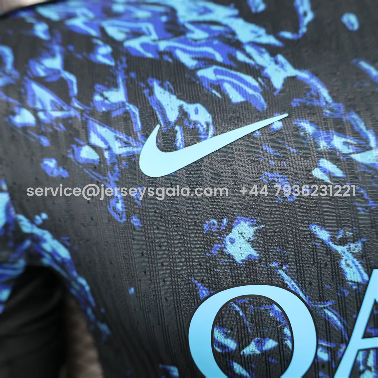 JerseysGala.com | Inter Milan 25-26 Pre-Match Training Jersey Black Blue - Player Version -Customize Name, Number and Patch | Worldwide Shipping