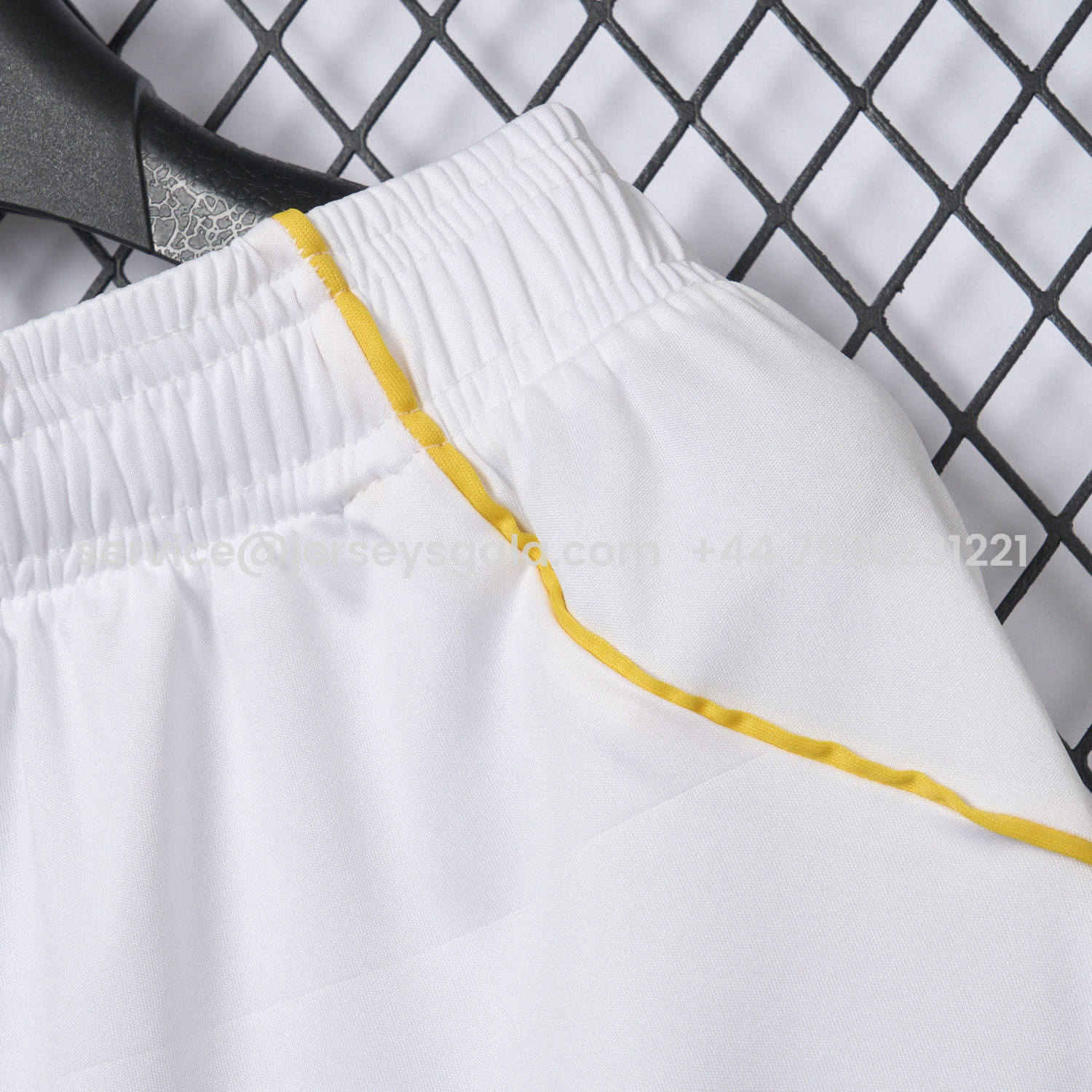 JerseysGala.com | Real Madrid 25-26 Home White Shorts - Player Version -Customize Name, Number and Patch | Worldwide Shipping