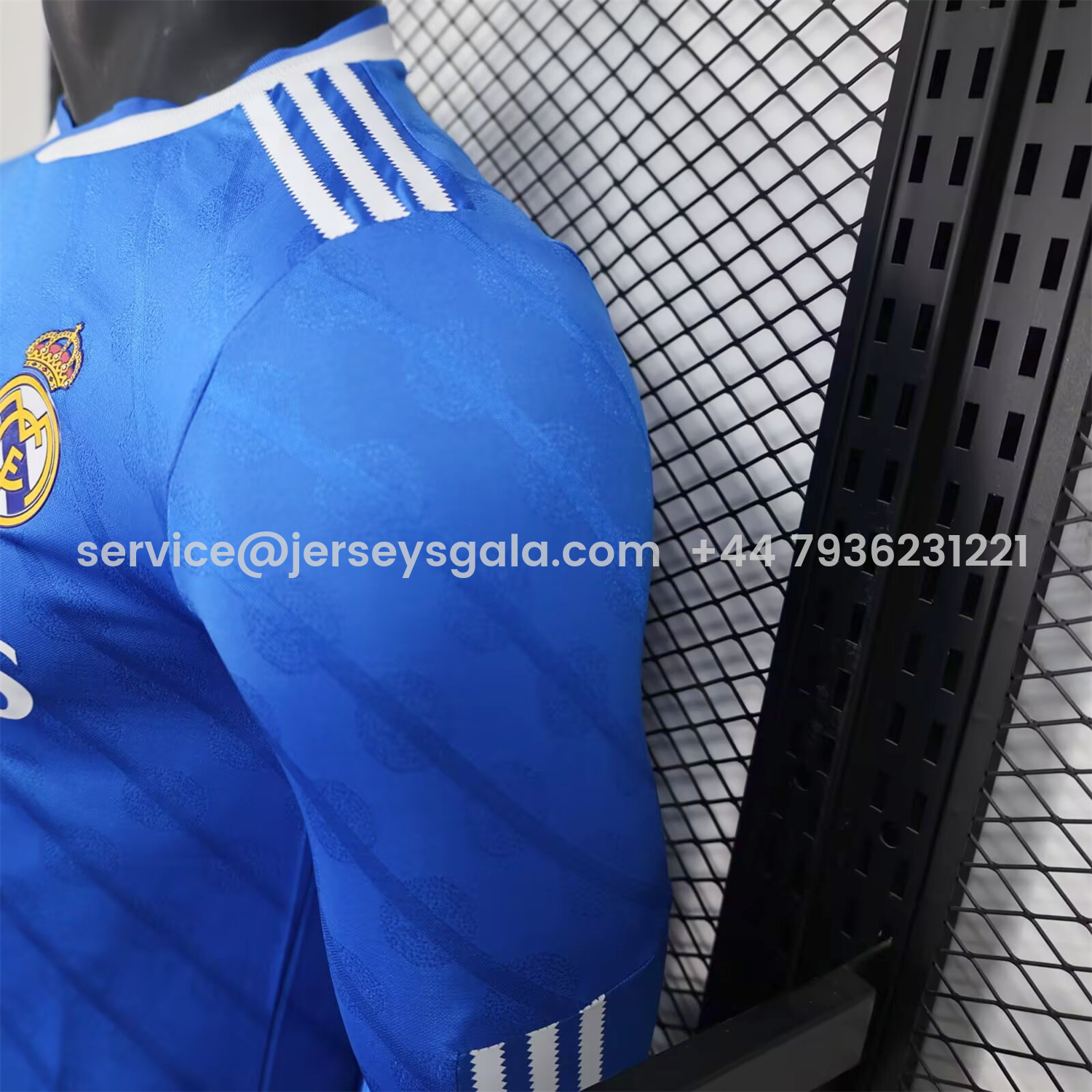 JerseysGala.com | Real Madrid 25-26 Third Long Sleeves Jersey - Player Version -Customize Name, Number and Patch | Worldwide Shipping