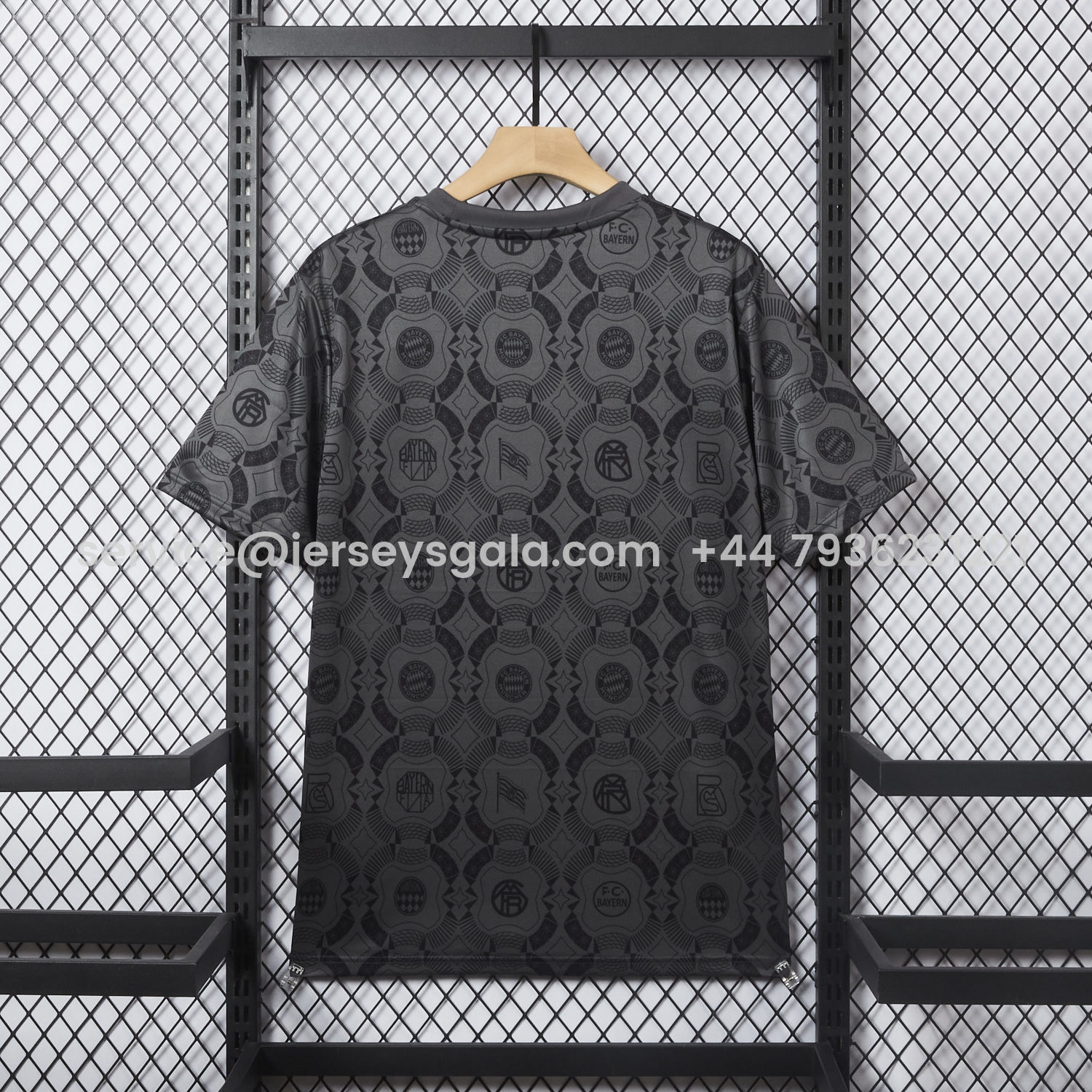 JerseysGala.com | Bayern Munich 25-26 Oktoberfest Deep Grey Jersey - Fans Version -Customize Name, Number and Patch | Worldwide Shipping