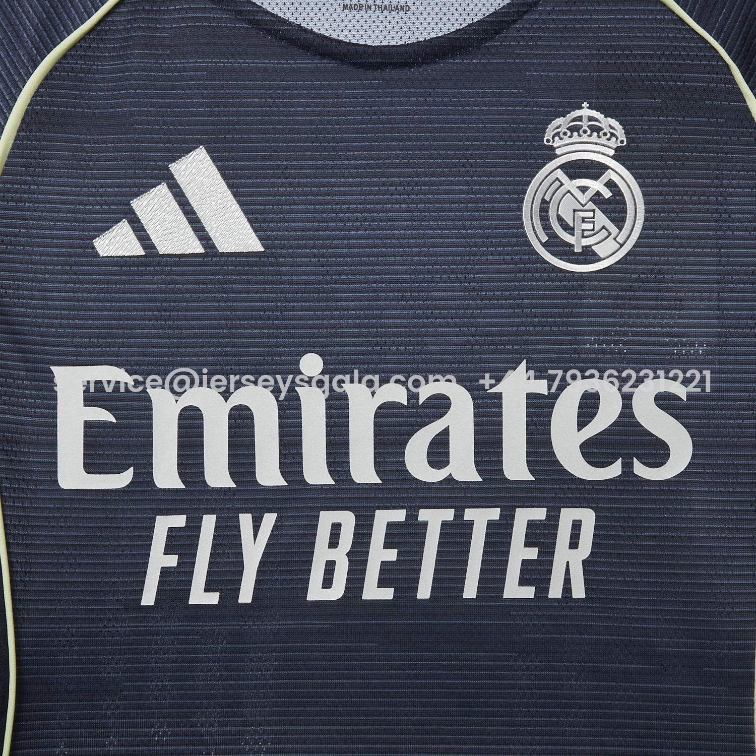 JerseysGala.com | Real Madrid 25-26 Away Kids Kit - Player Version -Customize Name, Number and Patch | Worldwide Shipping