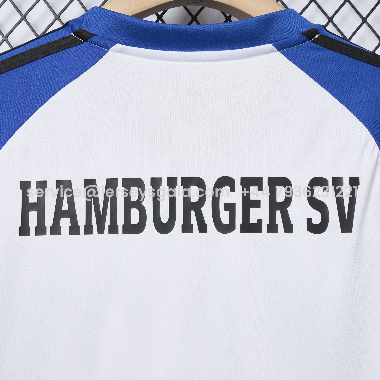 JerseysGala.com | 【Embroidered Team Badge】Hamburger SV 25-26 Home Jersey - Fans Version -Customize Name, Number and Patch | Worldwide Shipping