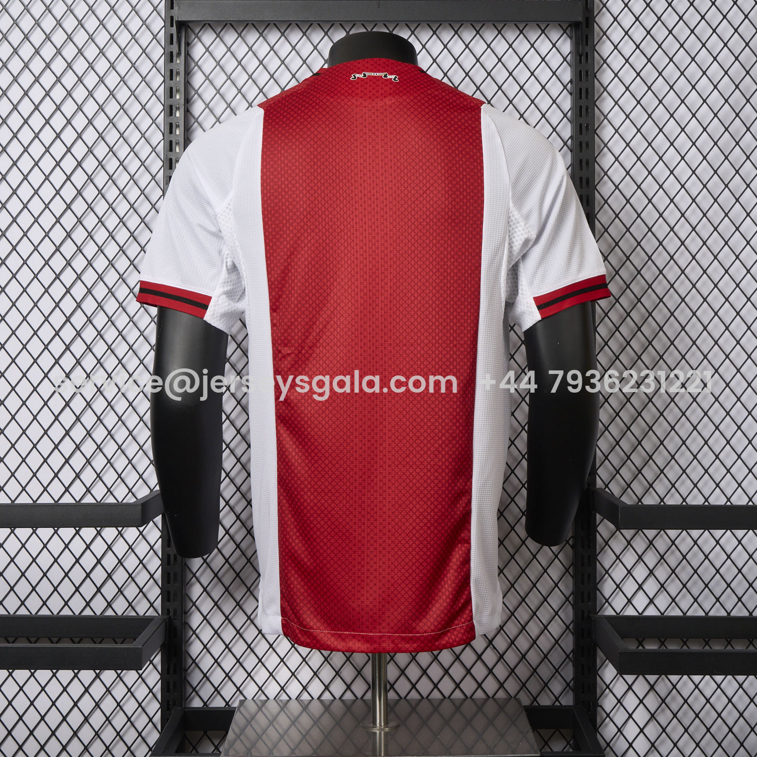 JerseysGala.com | Ajax 25-26 Home Jersey - Player Version -Customize Name, Number and Patch | Worldwide Shipping
